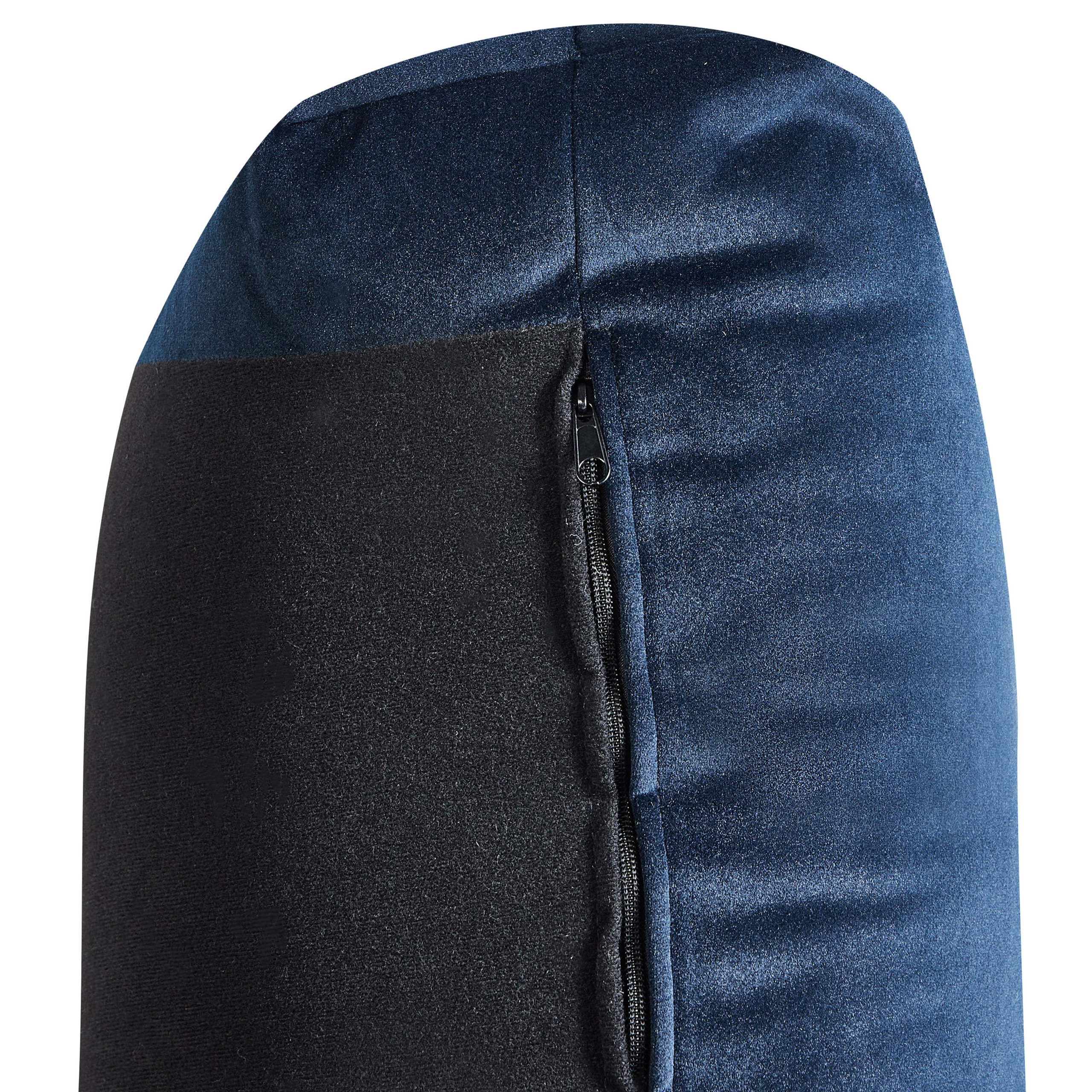 Fotoliu LUVOS Catifea Albastru închis [11]