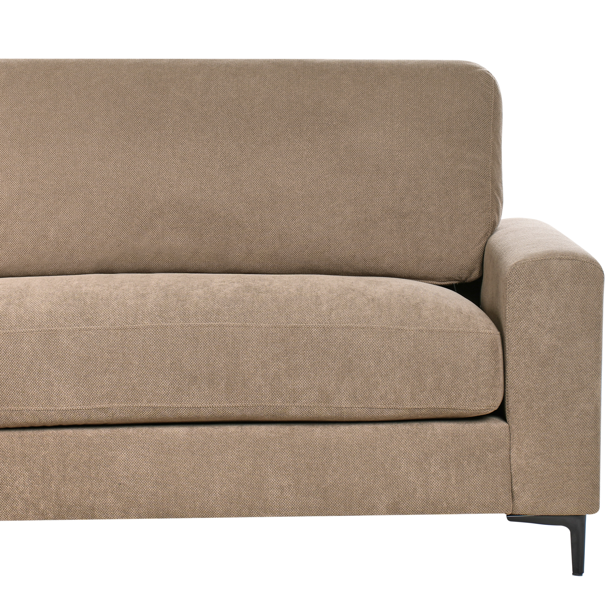 Colțar cu 3 locuri MALOY  Maro Dreapta [6]