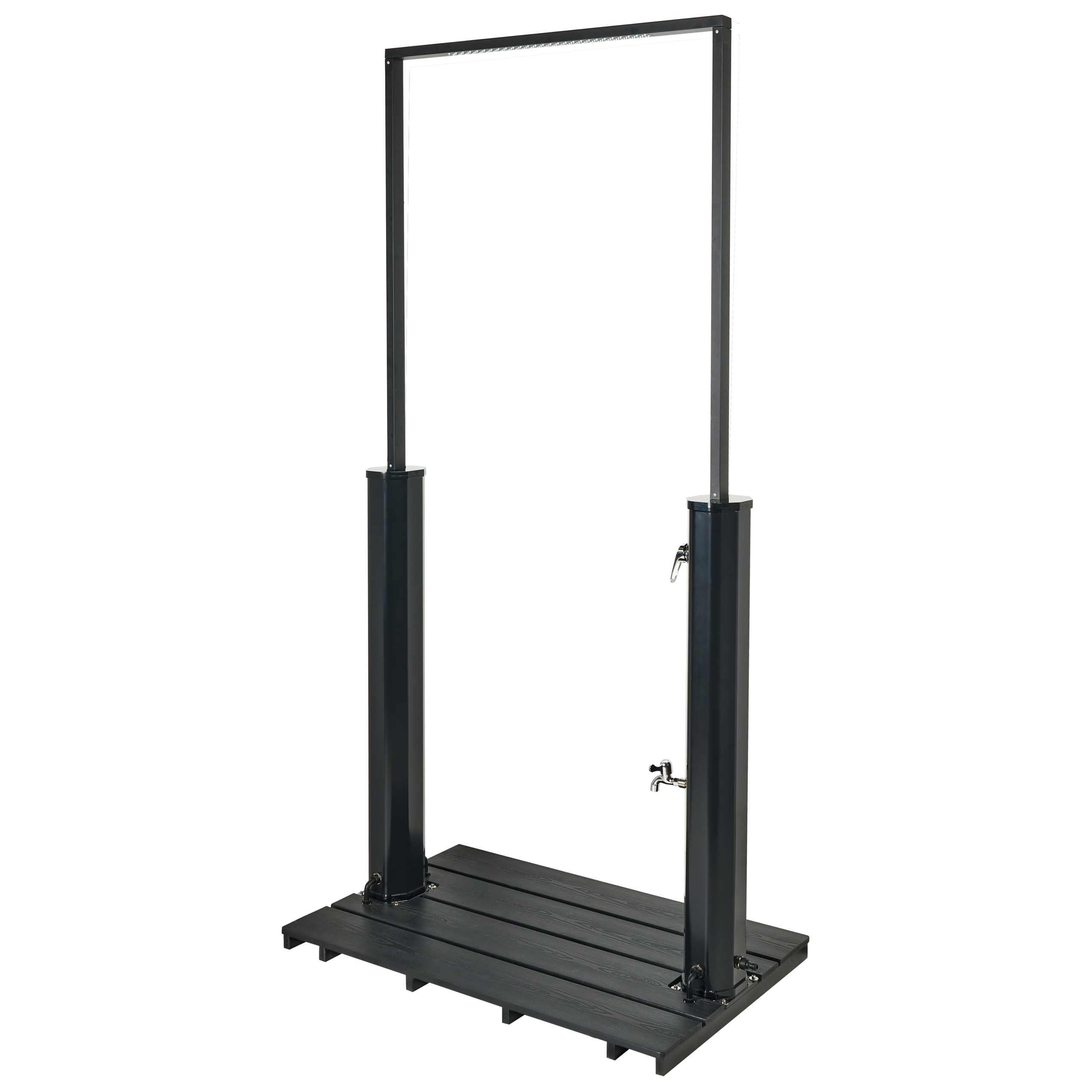 MARACAIBO portable solar garden shower Black [5]