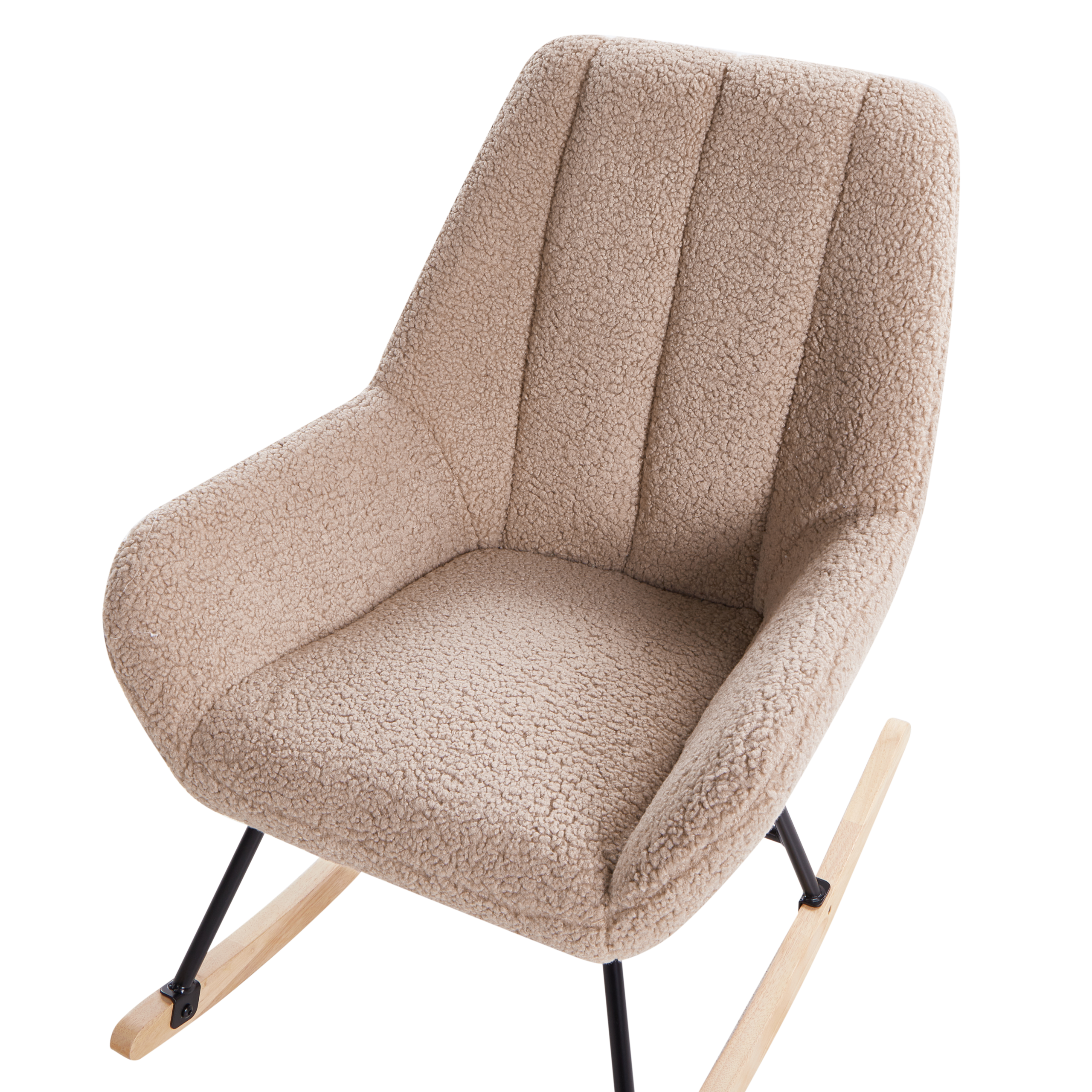 KINNO rocking chair Boucle Beige [7]