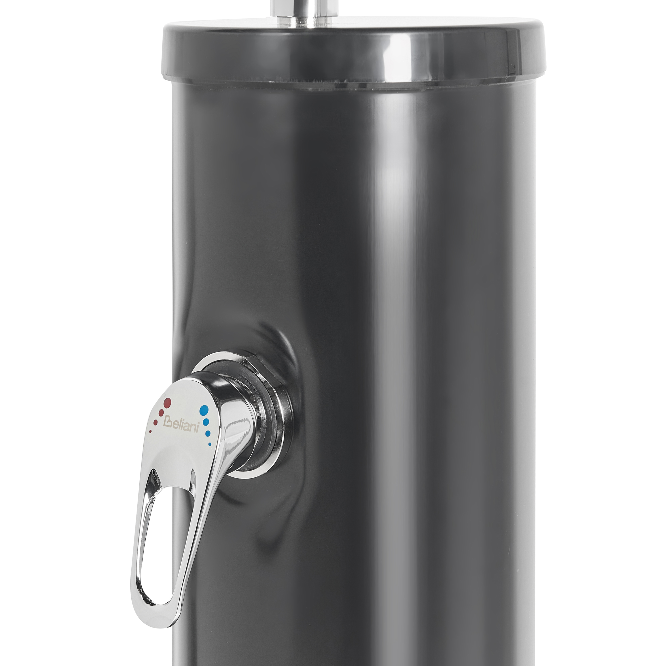 Portable solar garden shower JUANILLO Black [7]