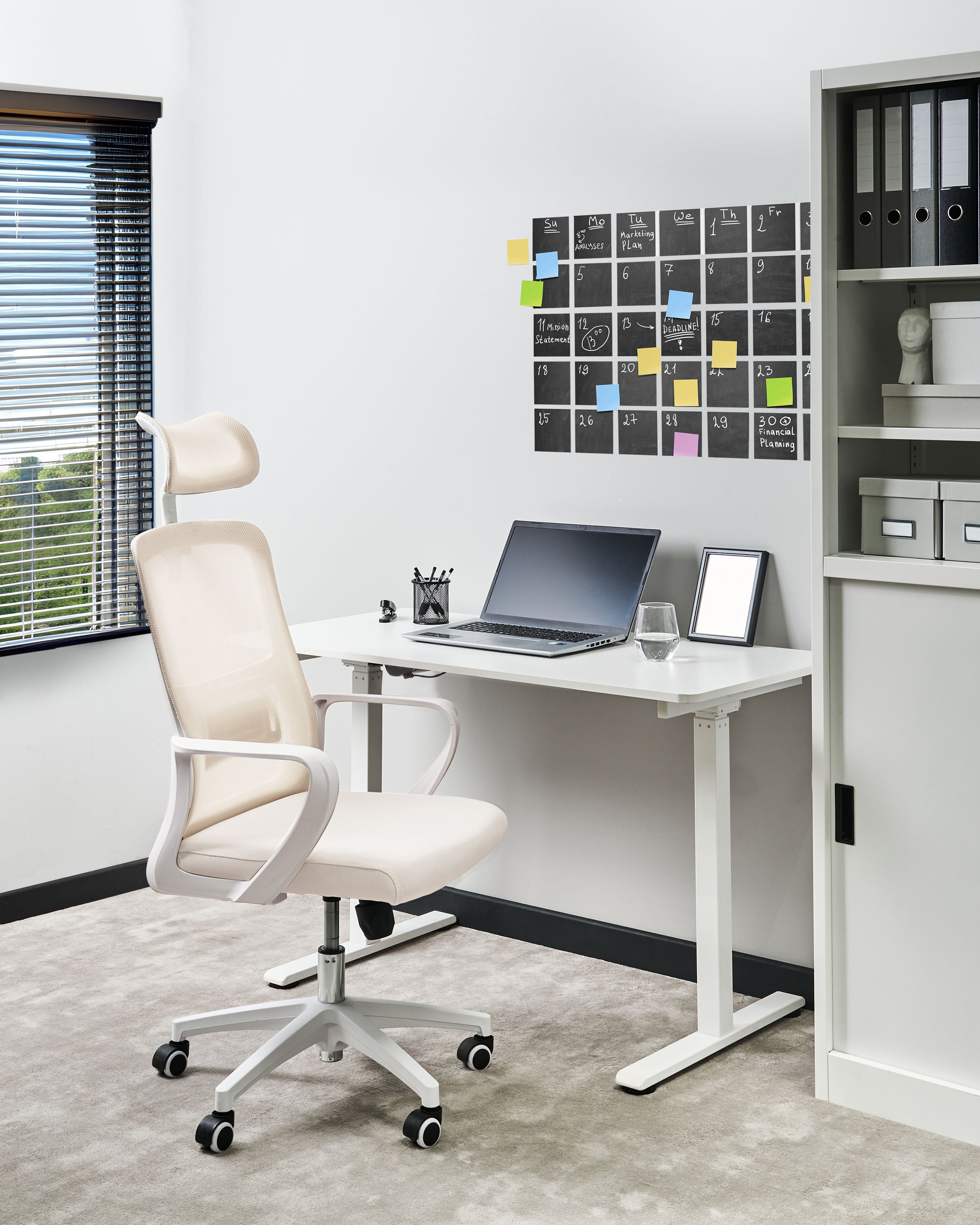 MONARCH Ergonomic Chair Beige [1]