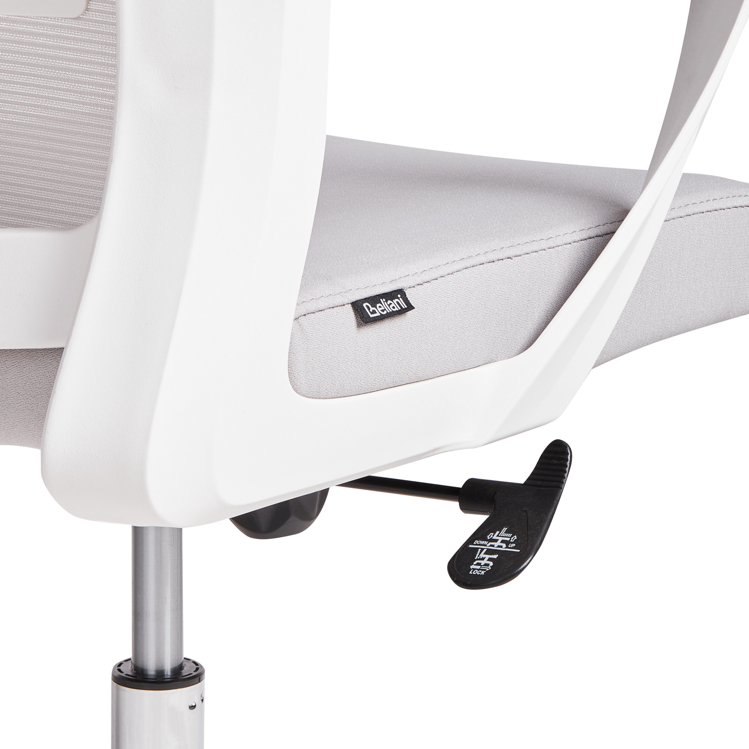 Scaun ergonomic MONARCH  Gri deschis [6]