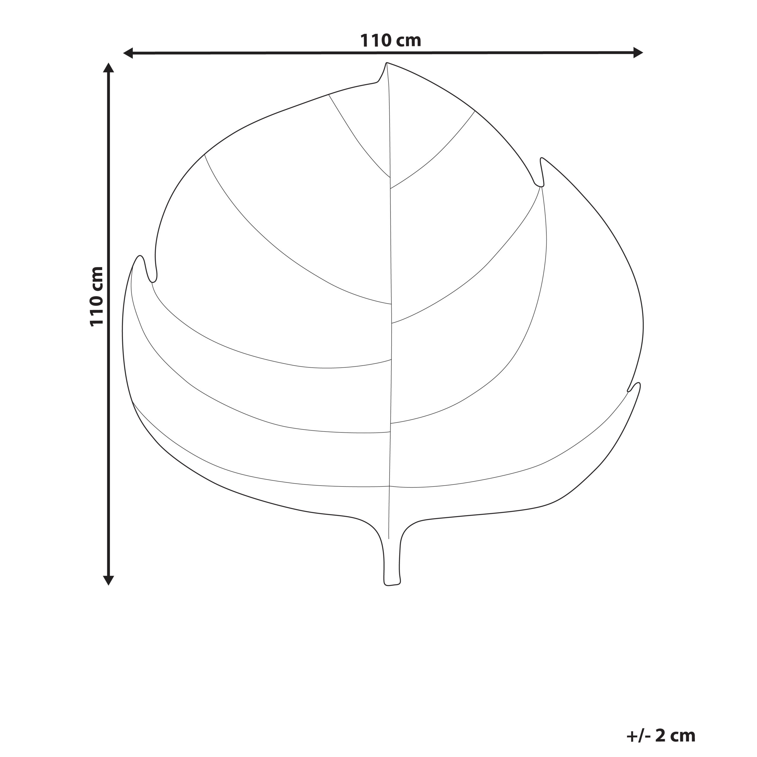 Children's play mat OLIMP 110 x 110 cm Cotton Off-white [3]