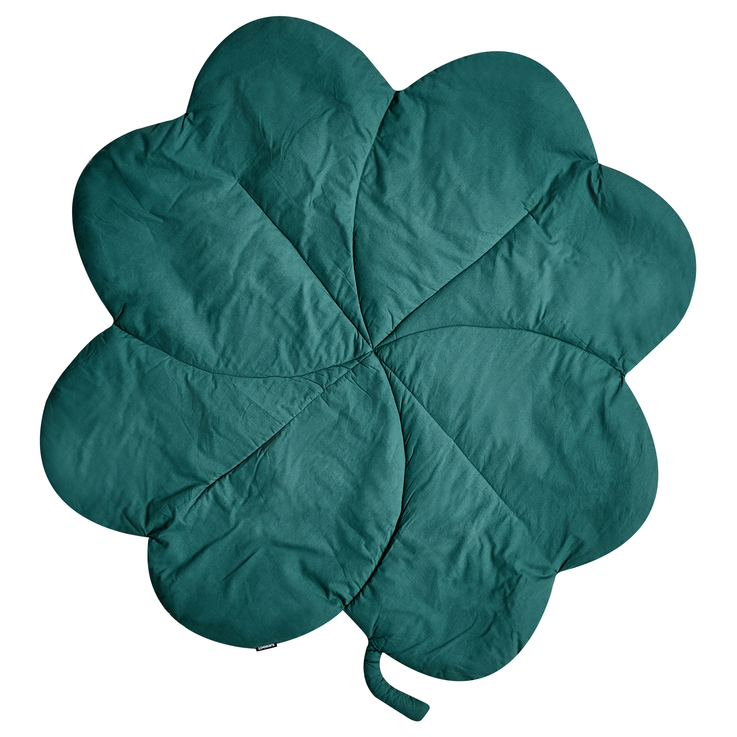 ACADINE Children's Play Mat 110 x 110 cm Cotton Green [2]