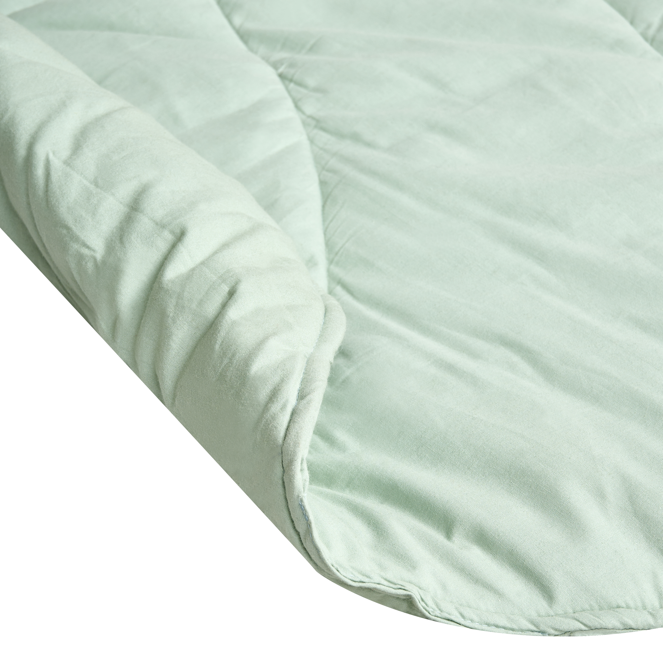 Covoraș de joacă pentru copii EOLIA 110 x 110 cm Bumbac Verde deschis [5]