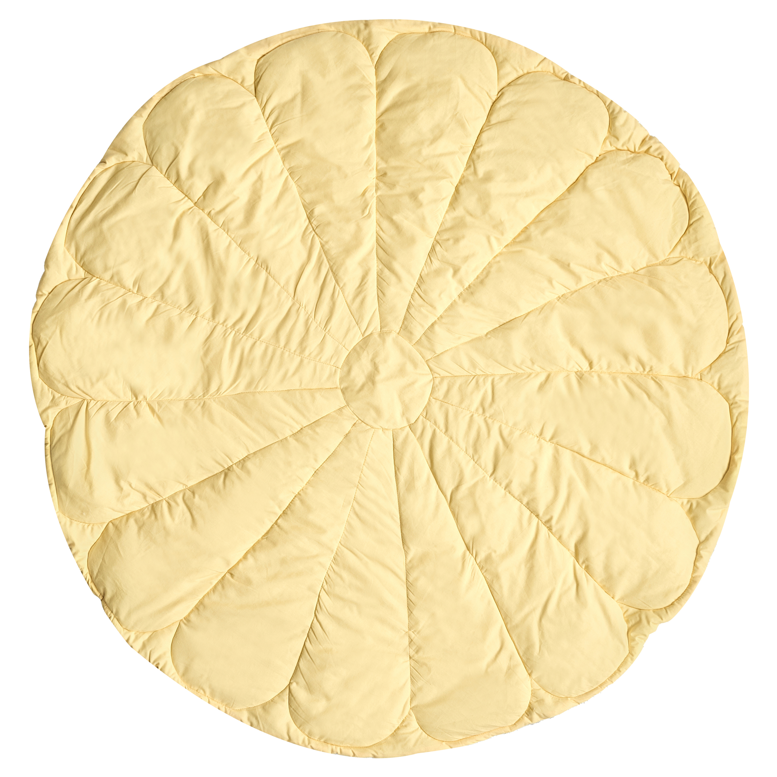 Covoraș de joacă pentru copii ELIZJUM 110 x 110 cm Bumbac Galben [2]