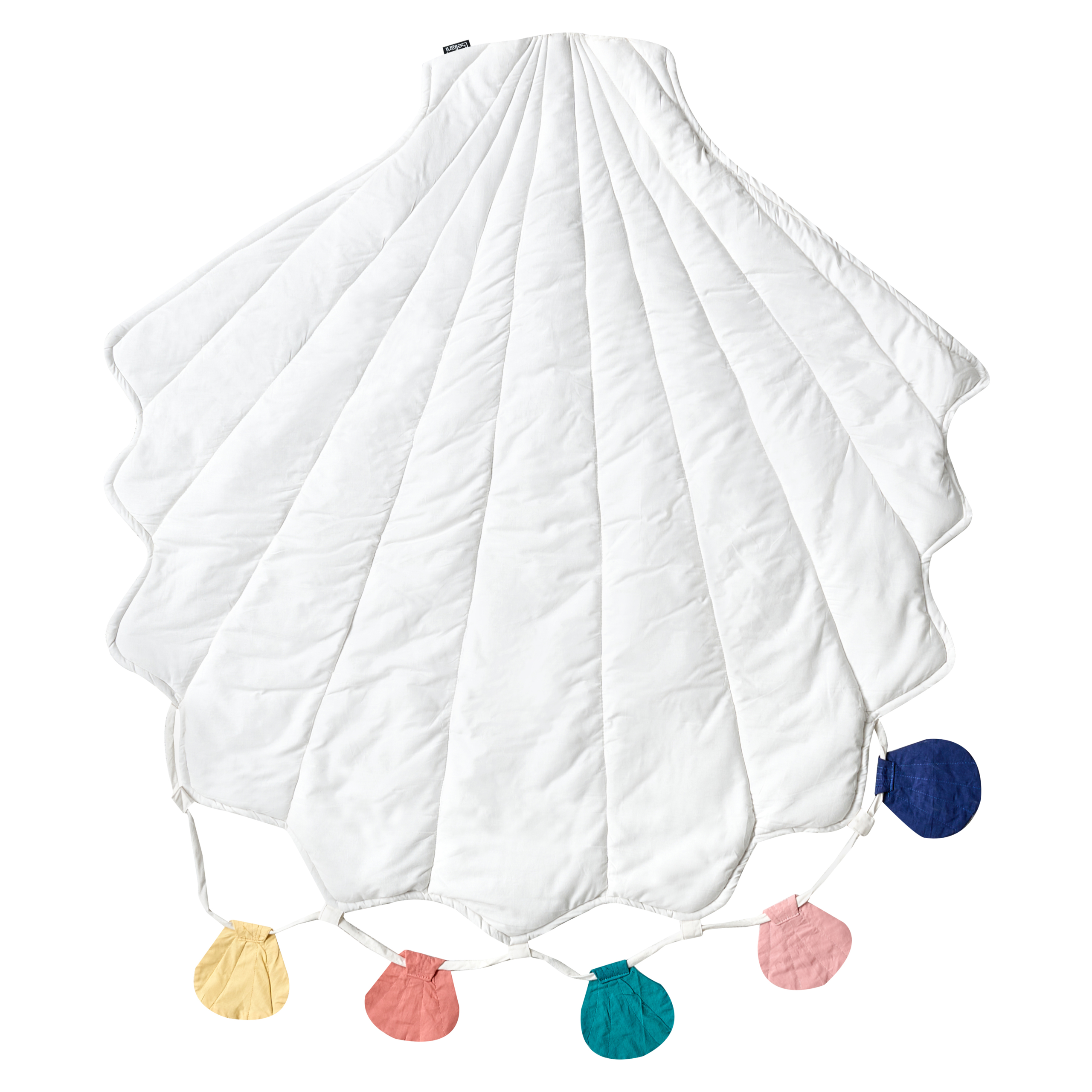 KADMEA Children's Play Mat 110 x 110 cm Cotton White [2]