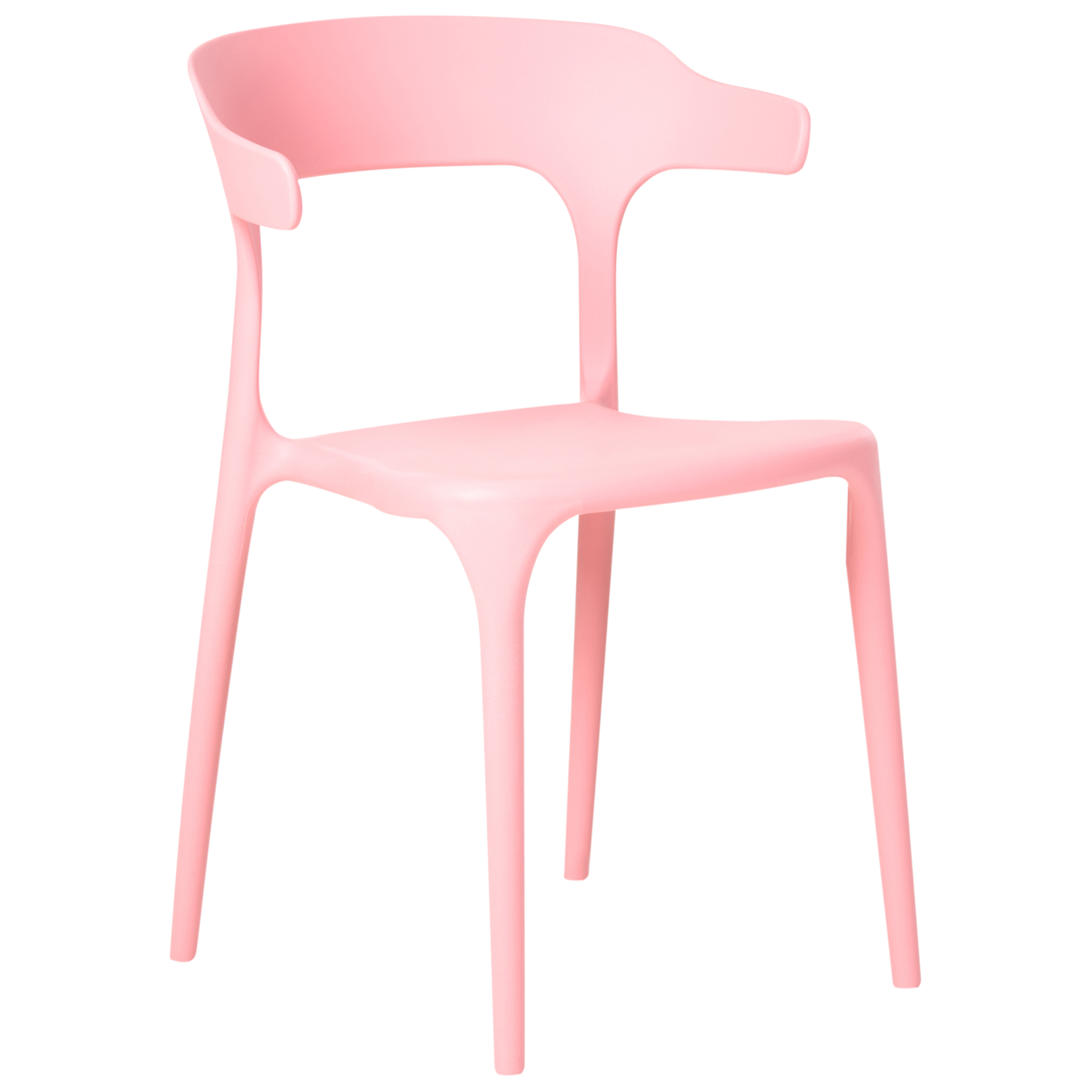 Set of 4 garden chairs GUBBIO Pink [4]