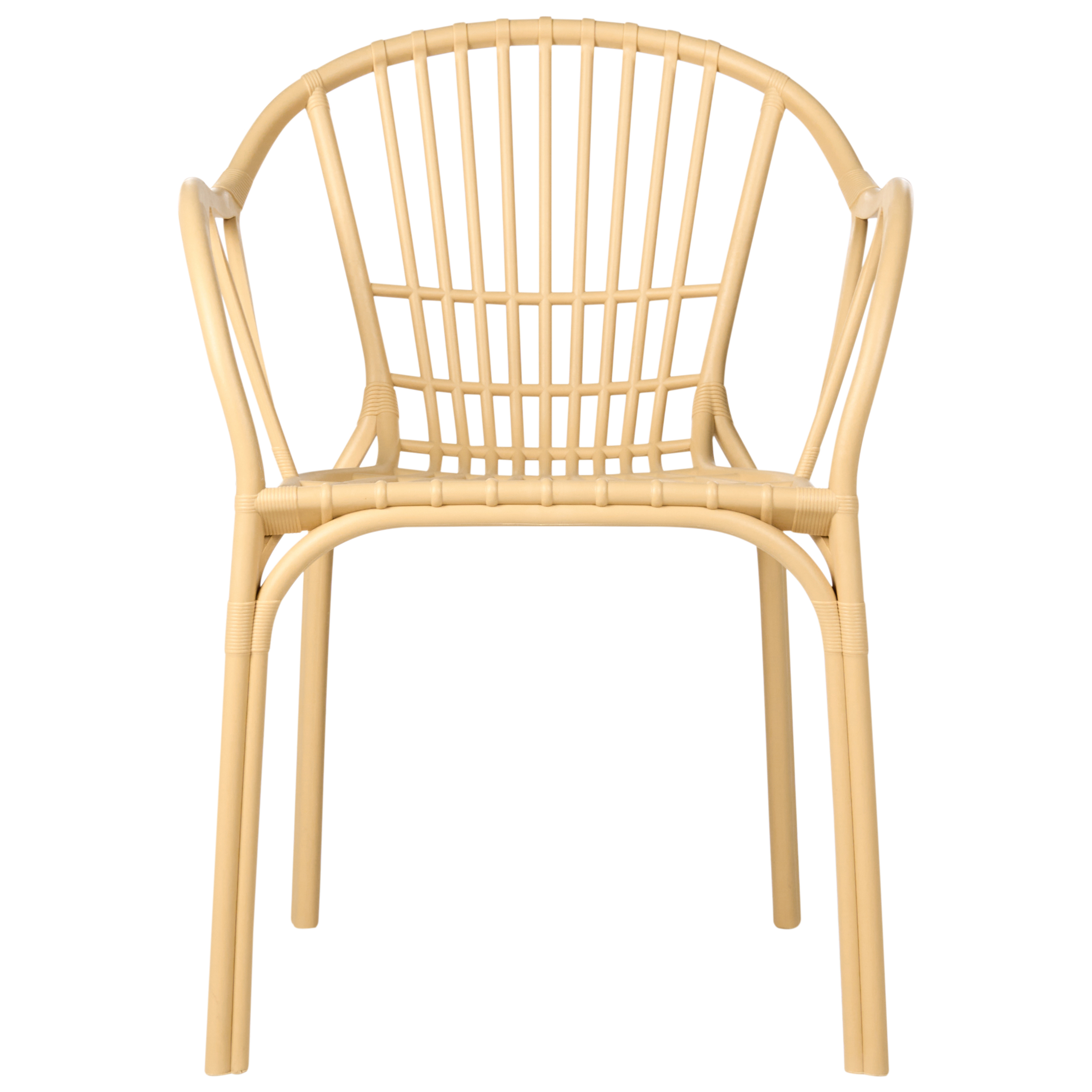 Set de 4 scaune de grădină ANDORA Bej [5]