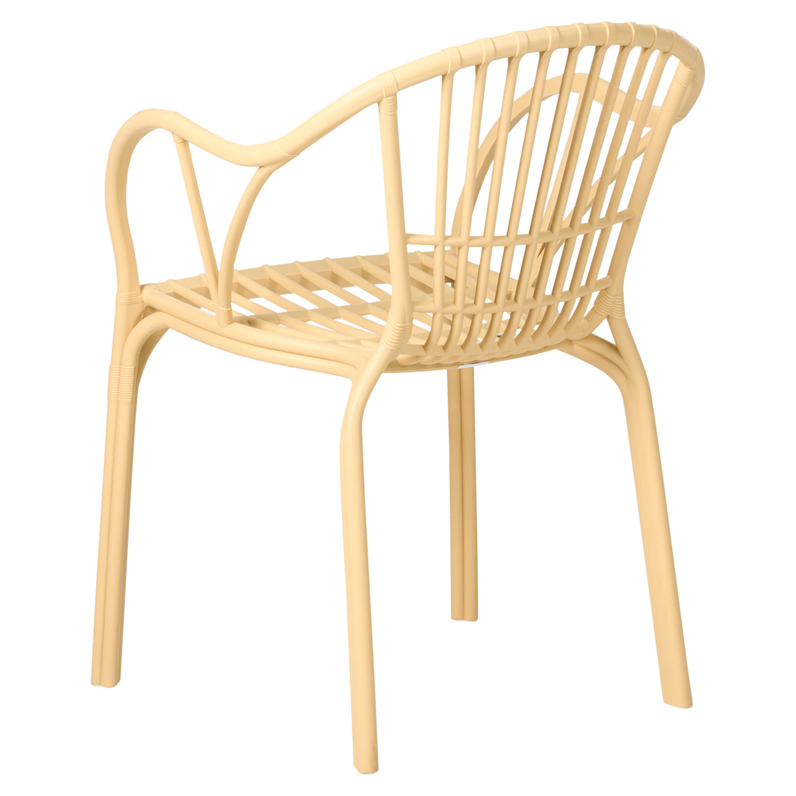 Set de 4 scaune de grădină ANDORA Bej [6]