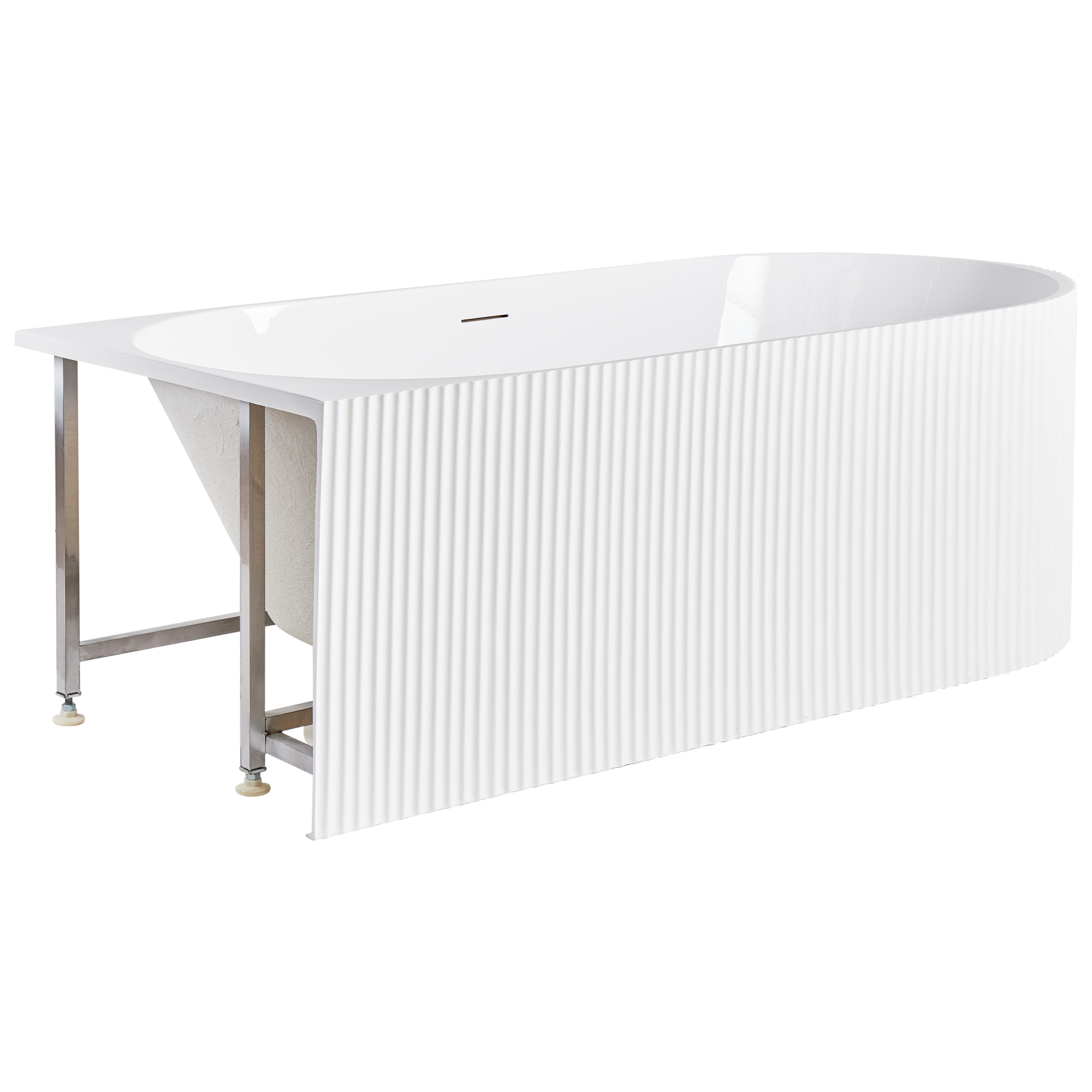 Cadă GOCTA Dreapta 170 x 78 cm Alb [6]