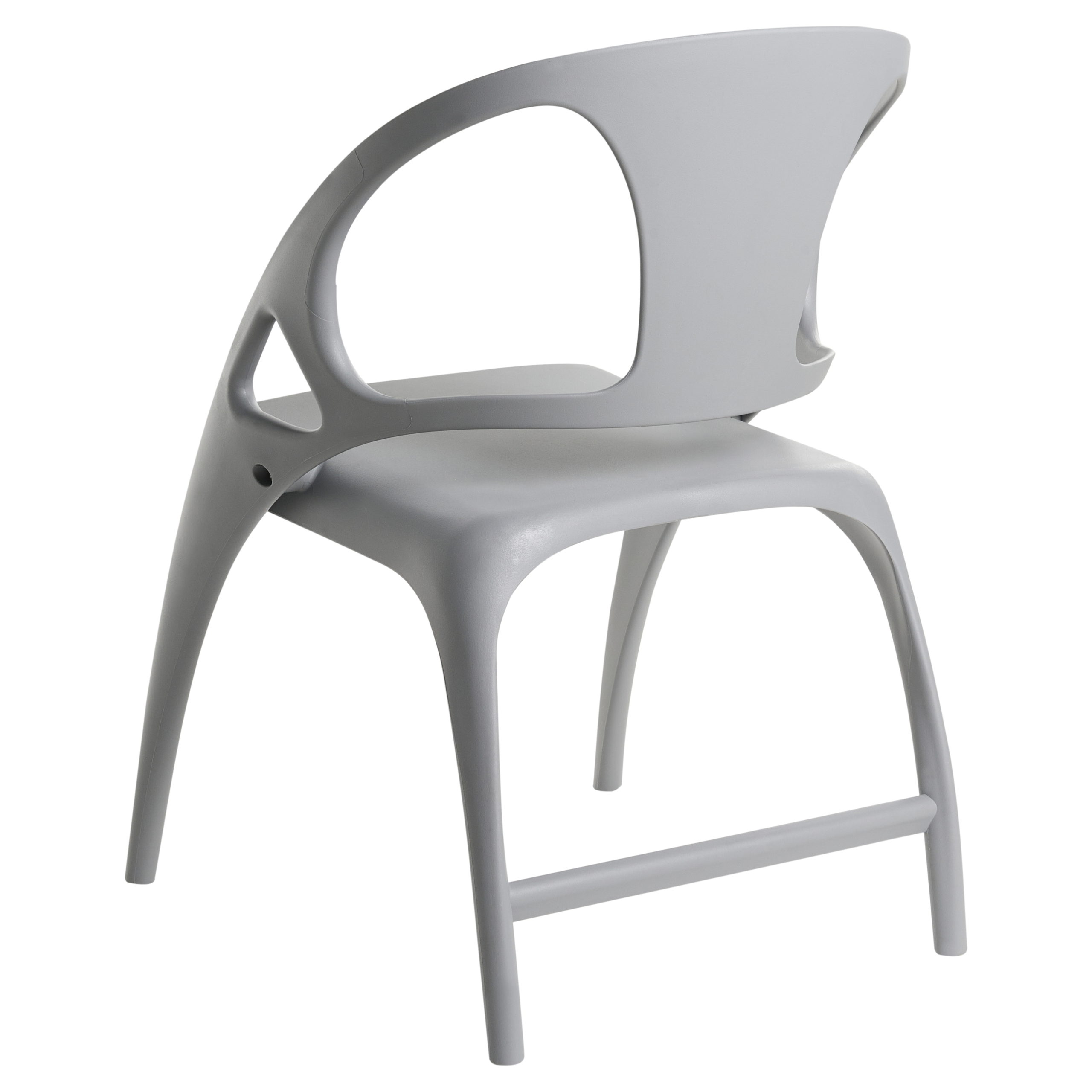 Set de 4 scaune de grădină Pliabil NEMI Gri [6]