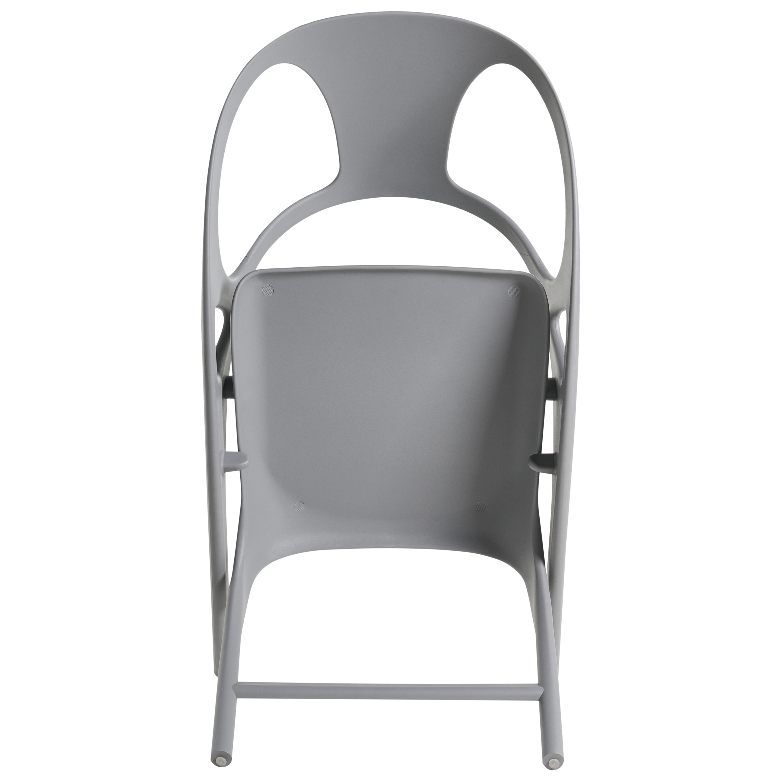 Set de 4 scaune de grădină Pliabil NEMI Gri [7]