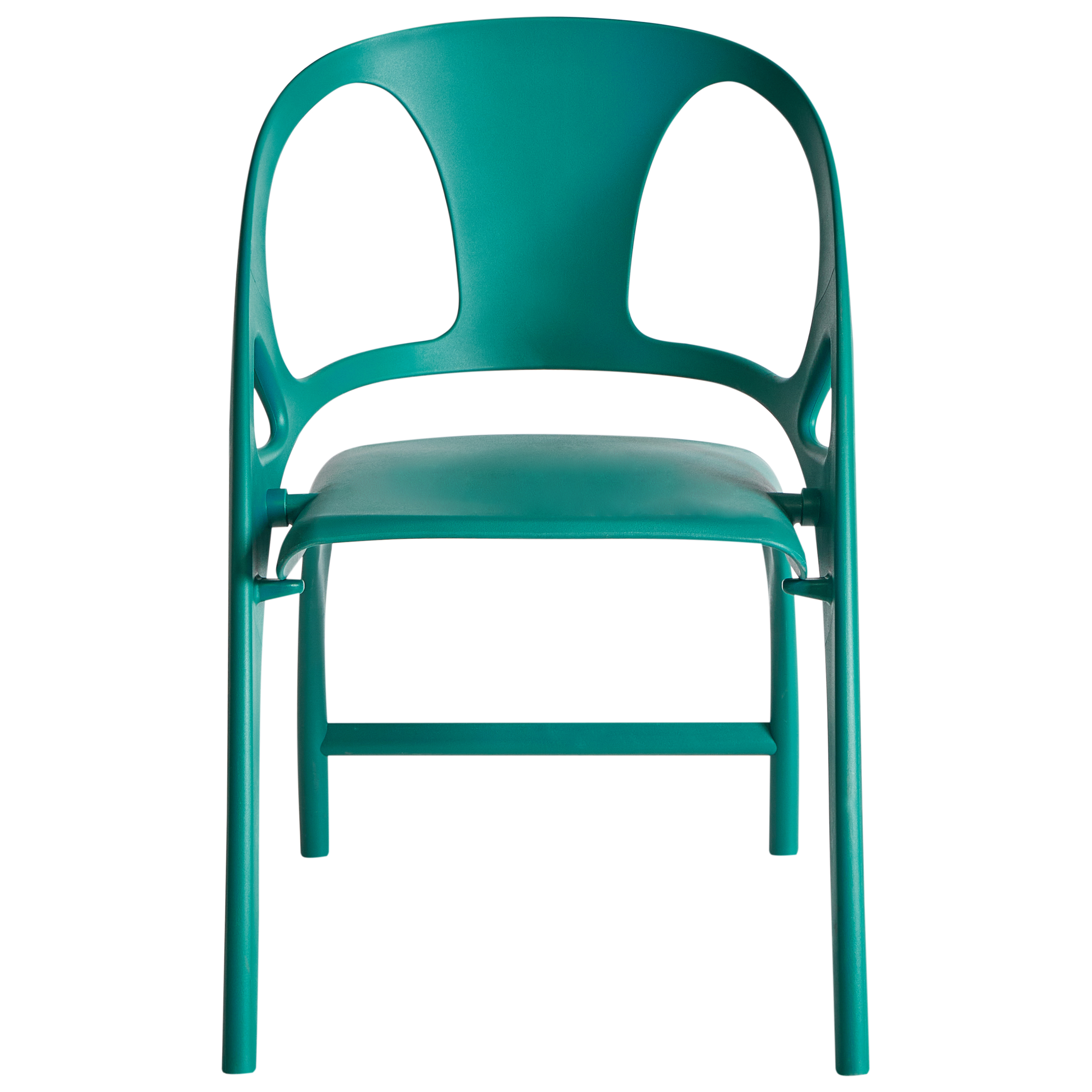 Set de 4 scaune de grădină Pliabil NEMI Albastru verzui [5]