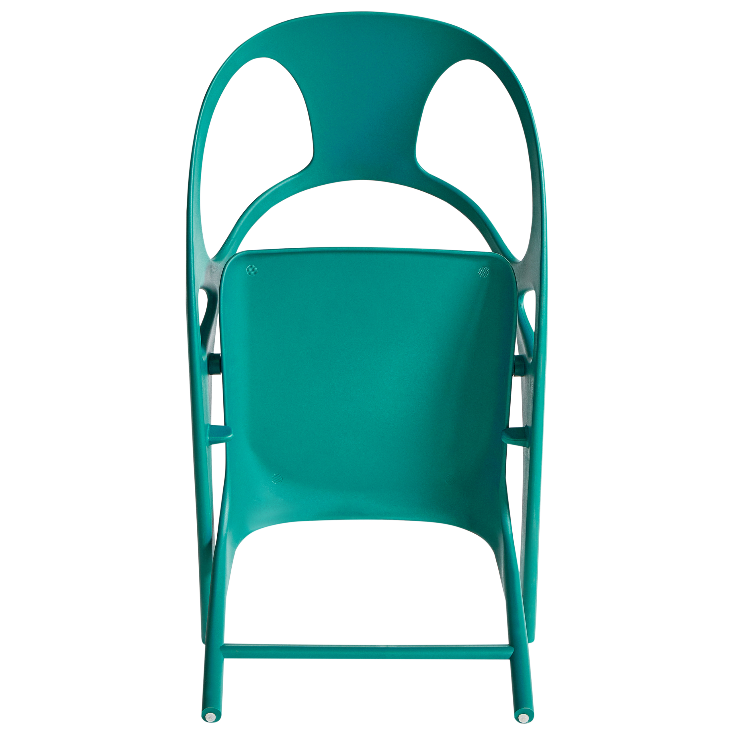 Set de 4 scaune de grădină Pliabil NEMI Albastru verzui [7]