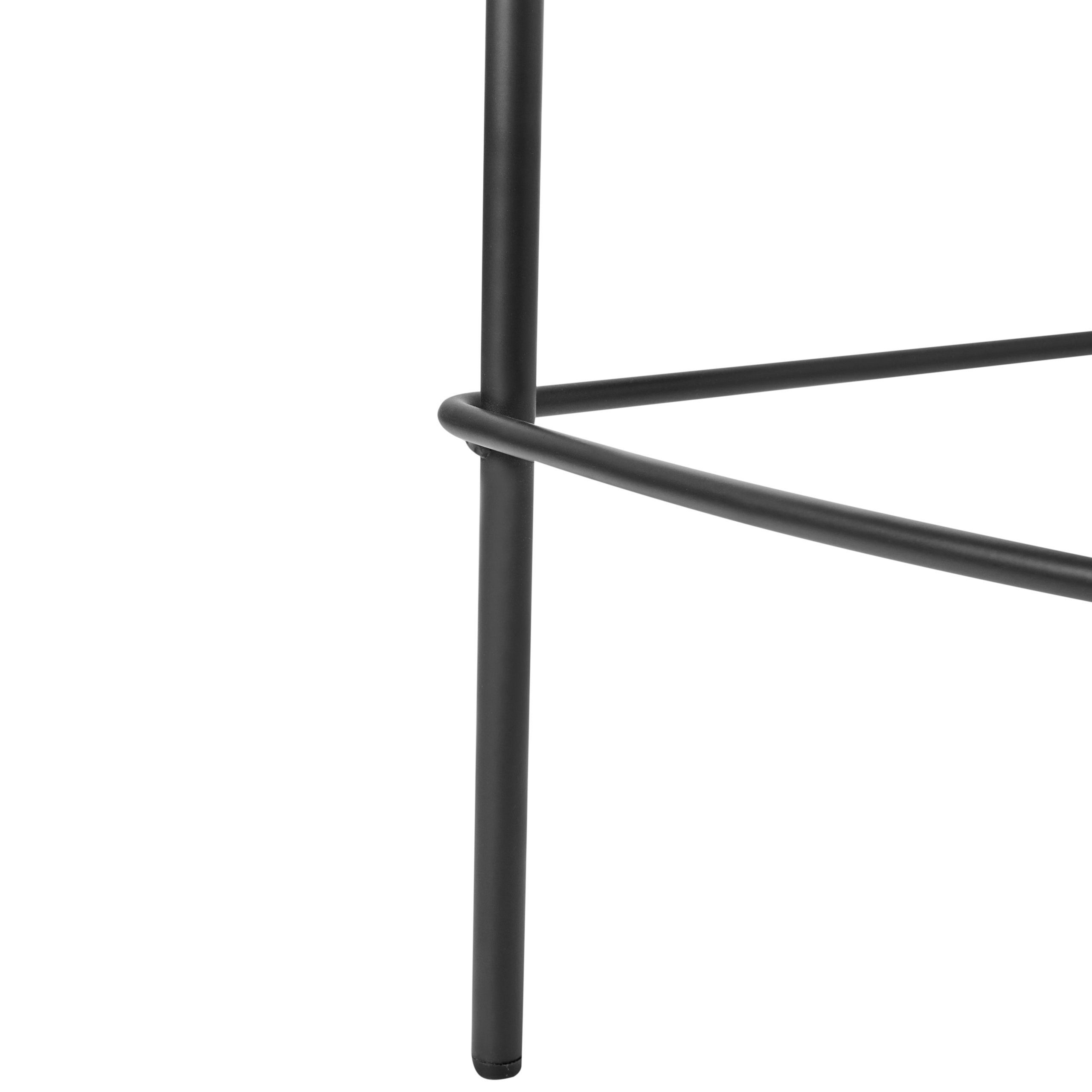 Set of 2 bar stools DUETTE Velvet Light Beige [8]