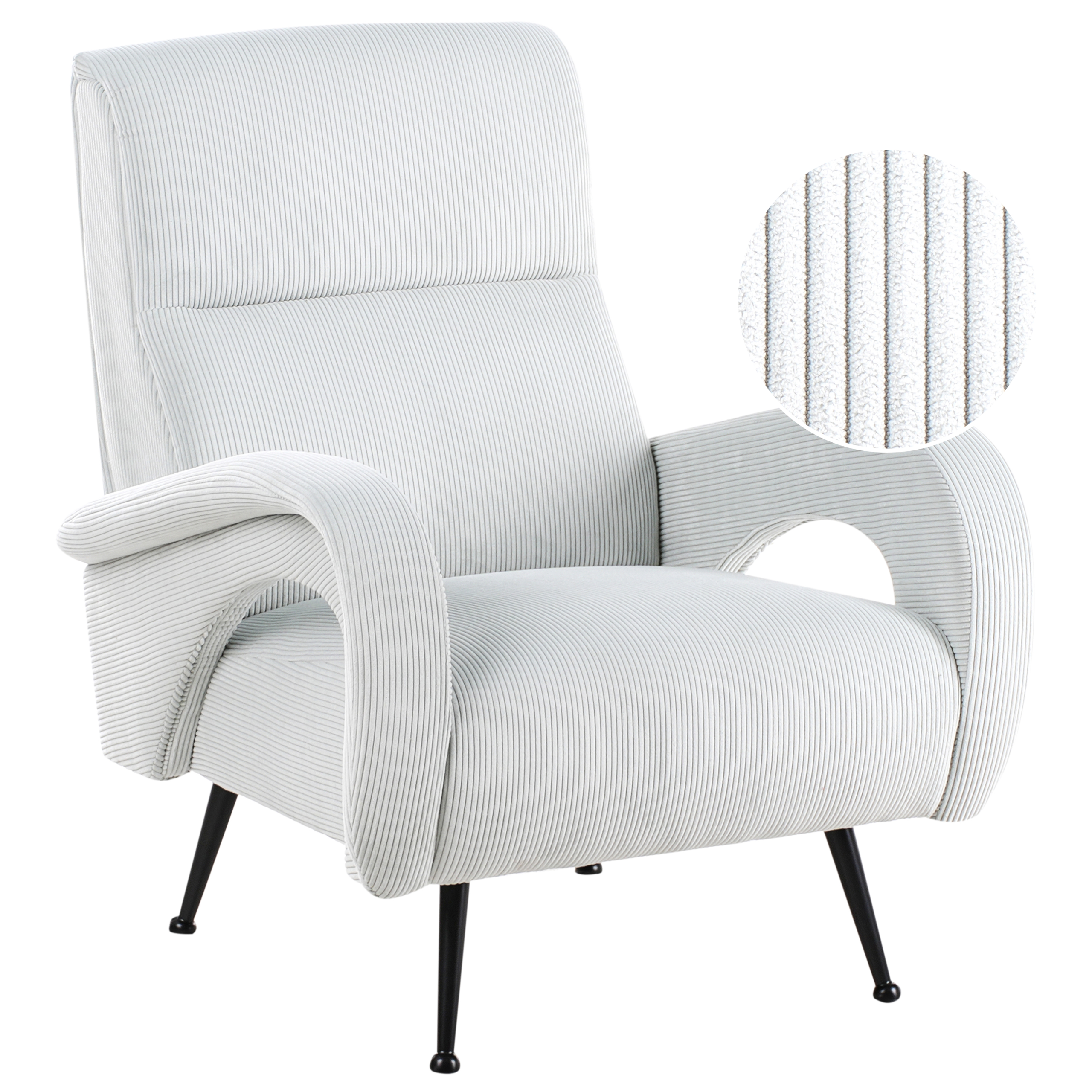 Fotoliu SVALOV Velur Verde mentă [2]