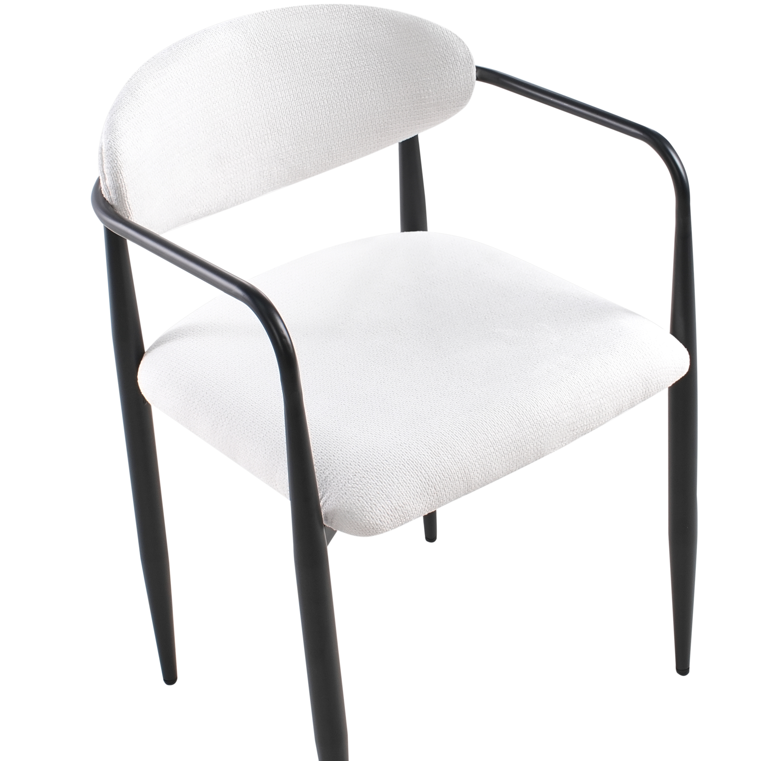 Set de 2 scaune dining TANEVIK  Alb-murdar [7]