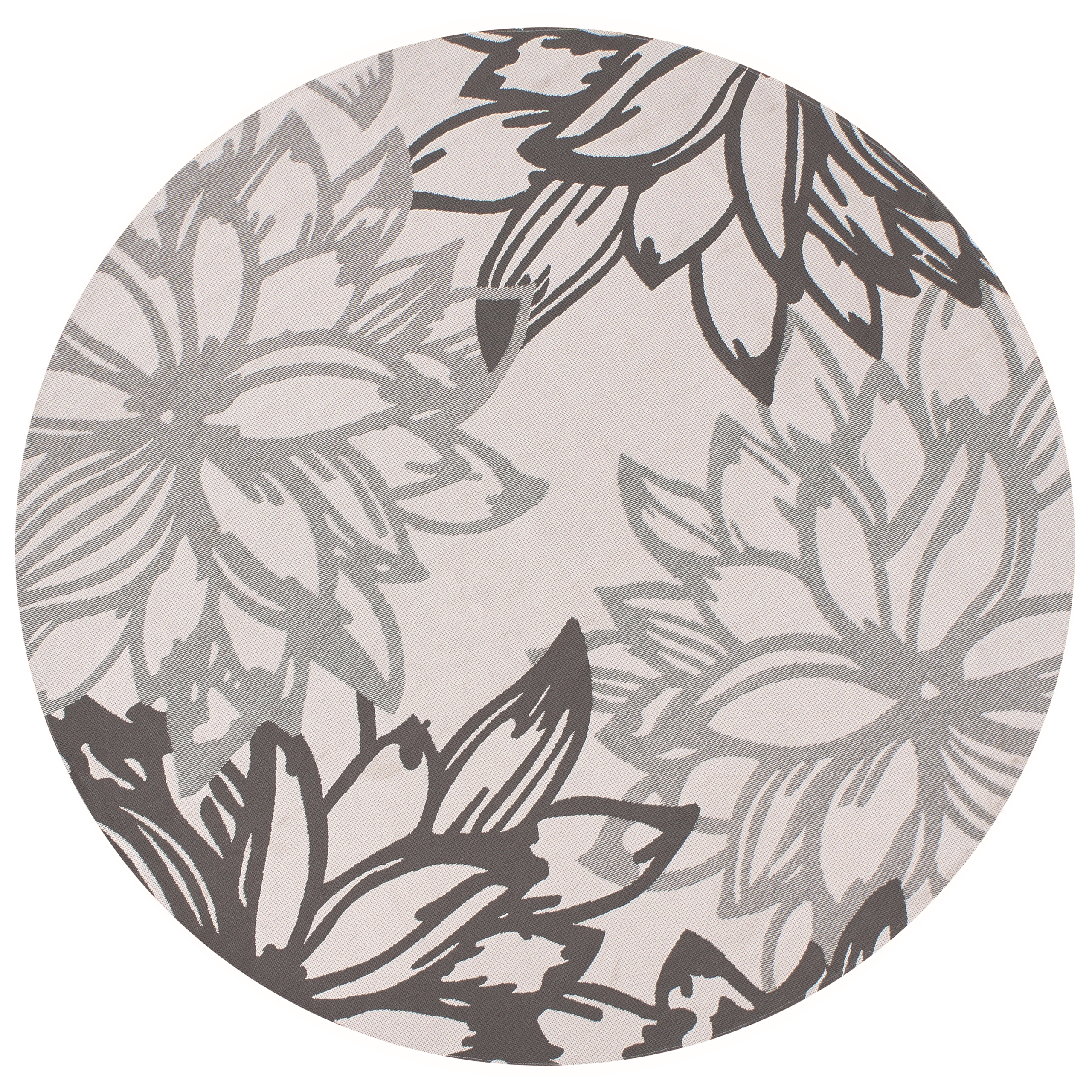 Outdoor rug SOLAPUR Grey ø 160 cm [4]