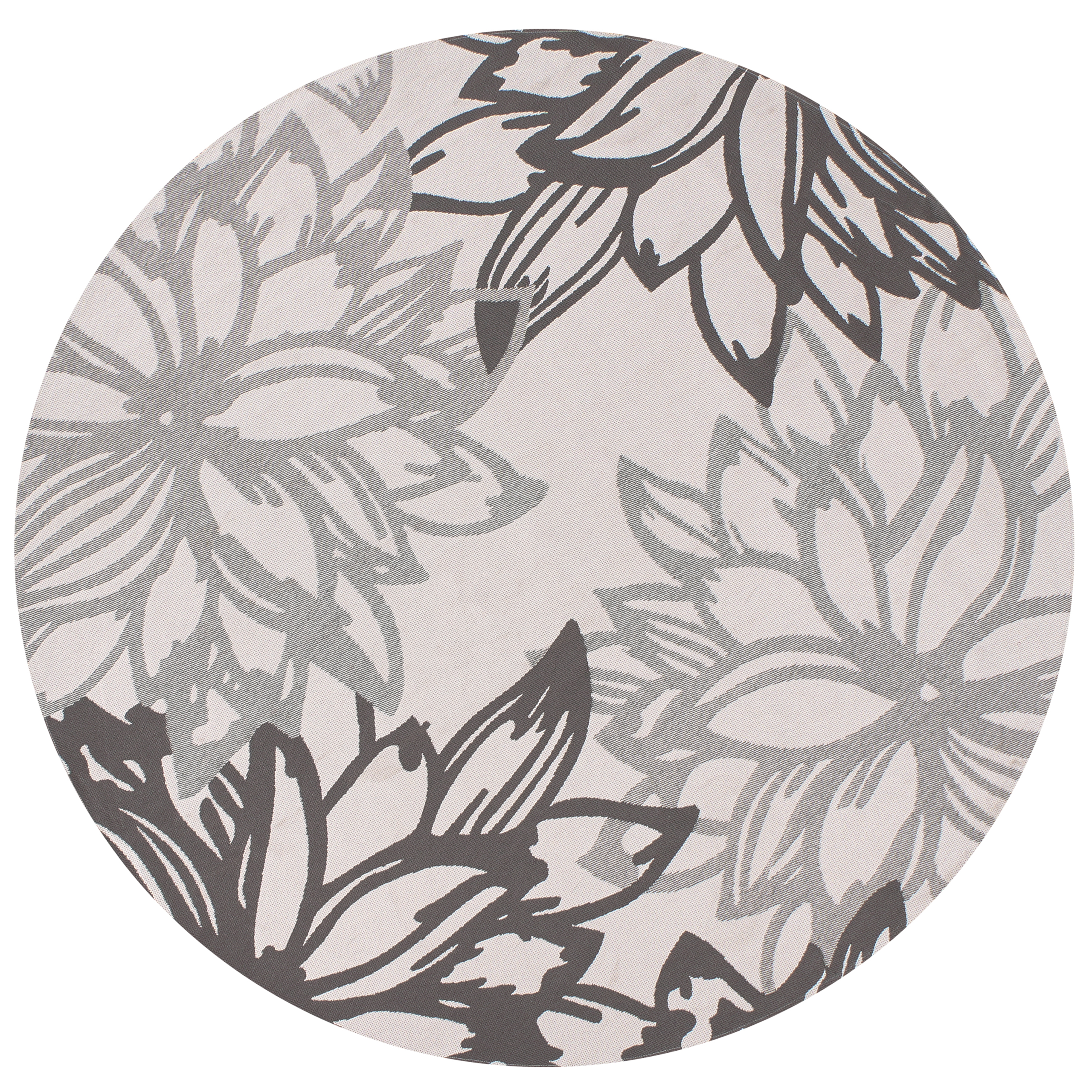 Covor de exterior SOLAPUR Gri ø 120 cm [4]