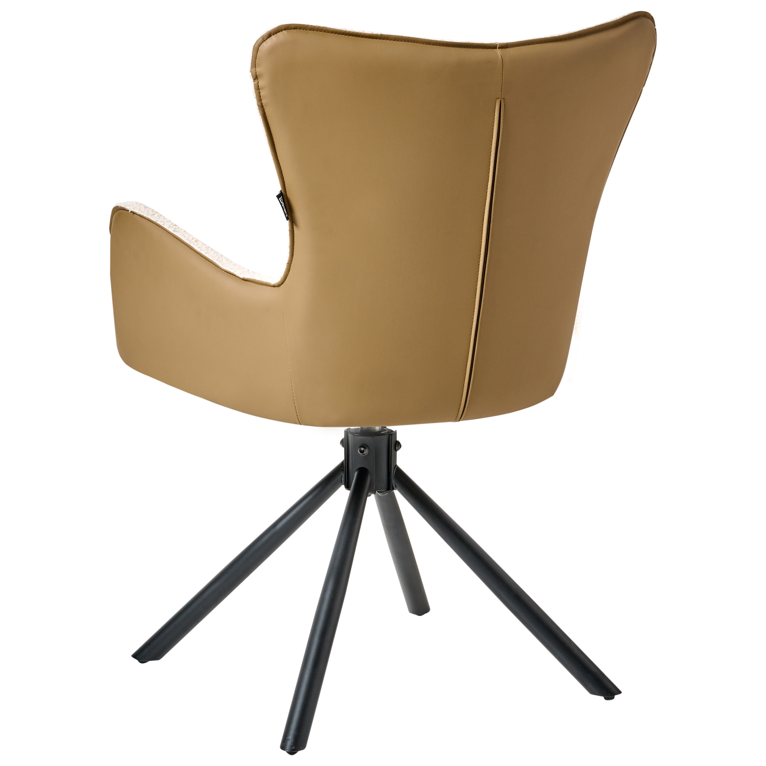 Set de 2 scaune dining Pivotant NOVI Boucle Bej deschis [7]