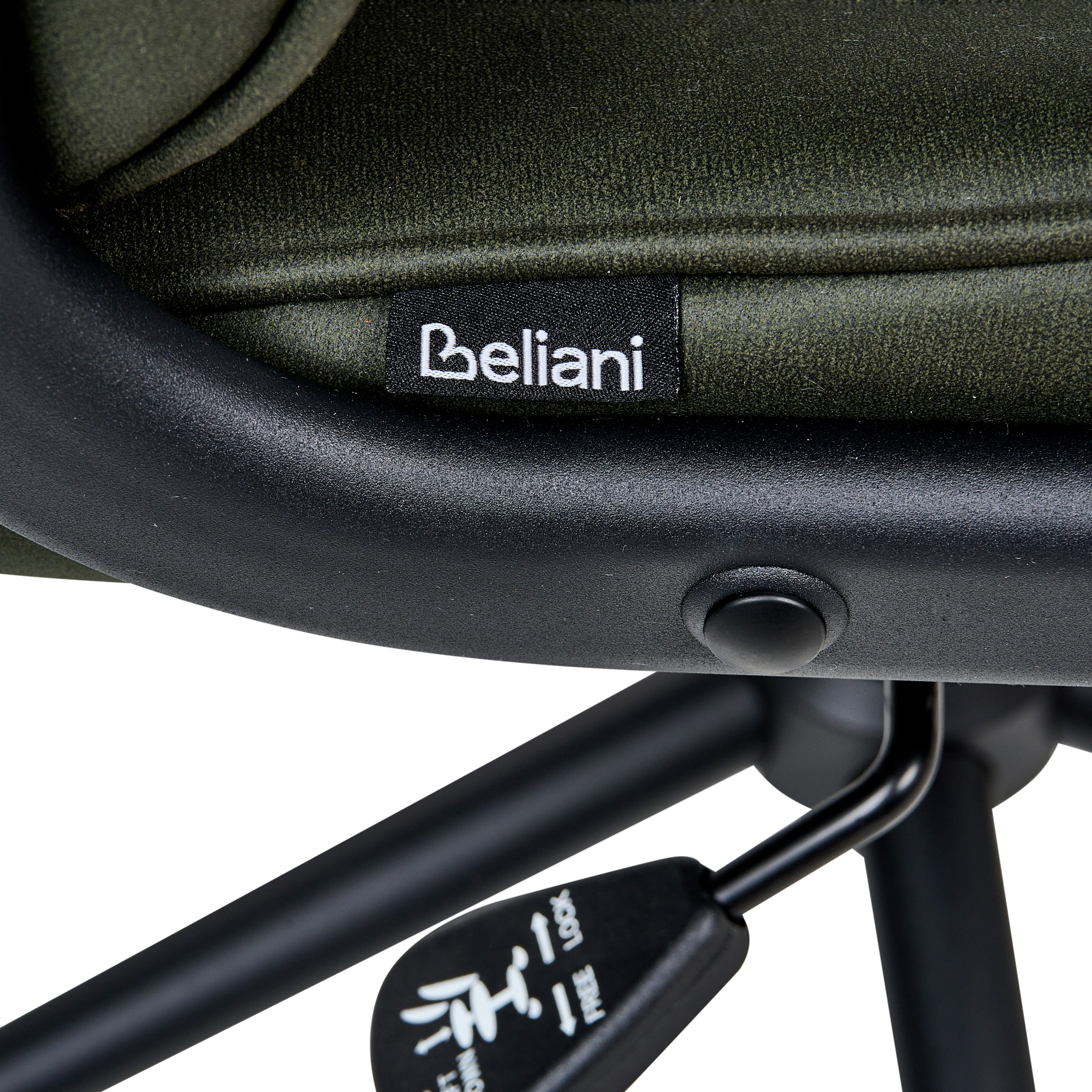 Ergonomic chair REBEL Dark Green [9]