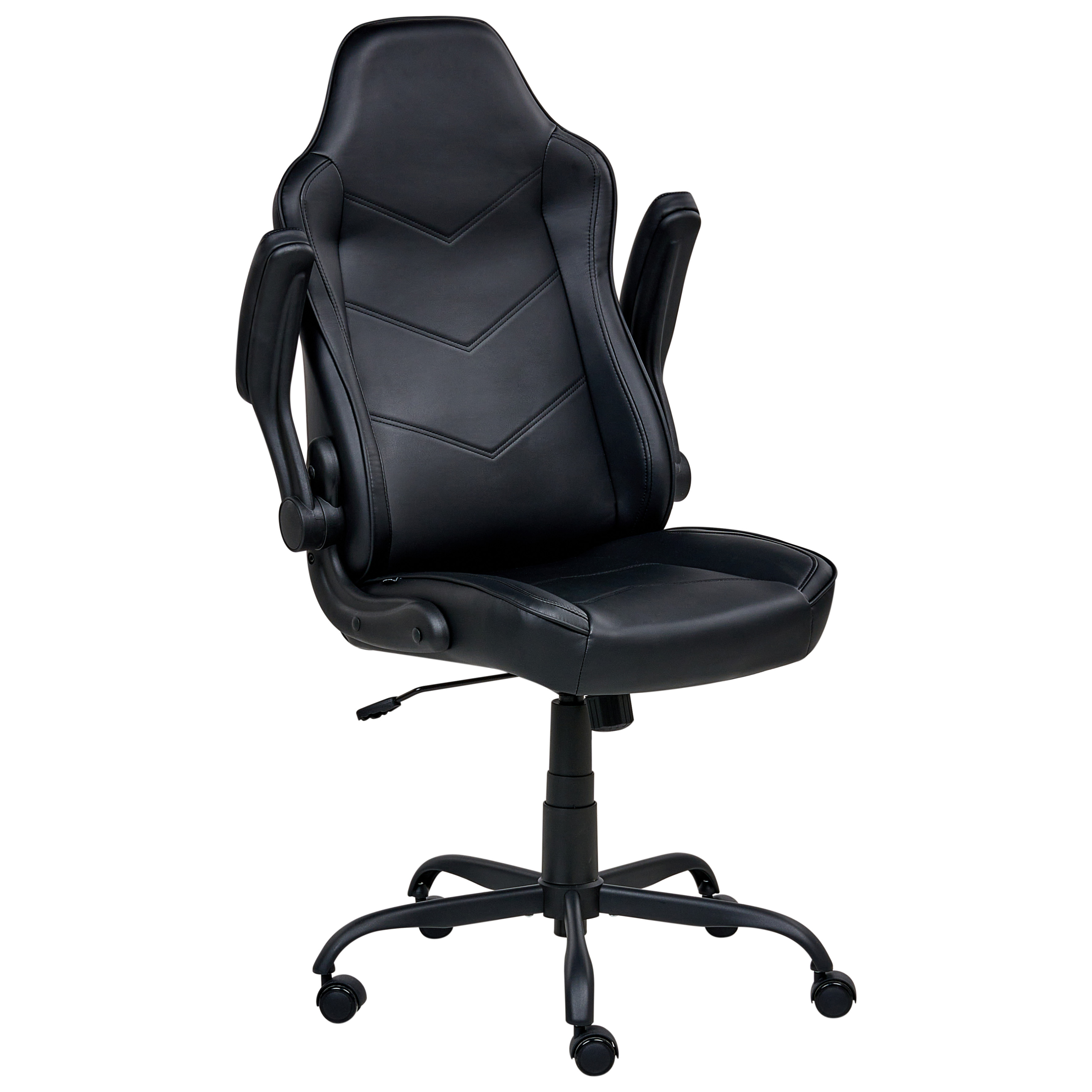 Scaun ergonomic TRIUMPHER Piele ecologică Negru [4]