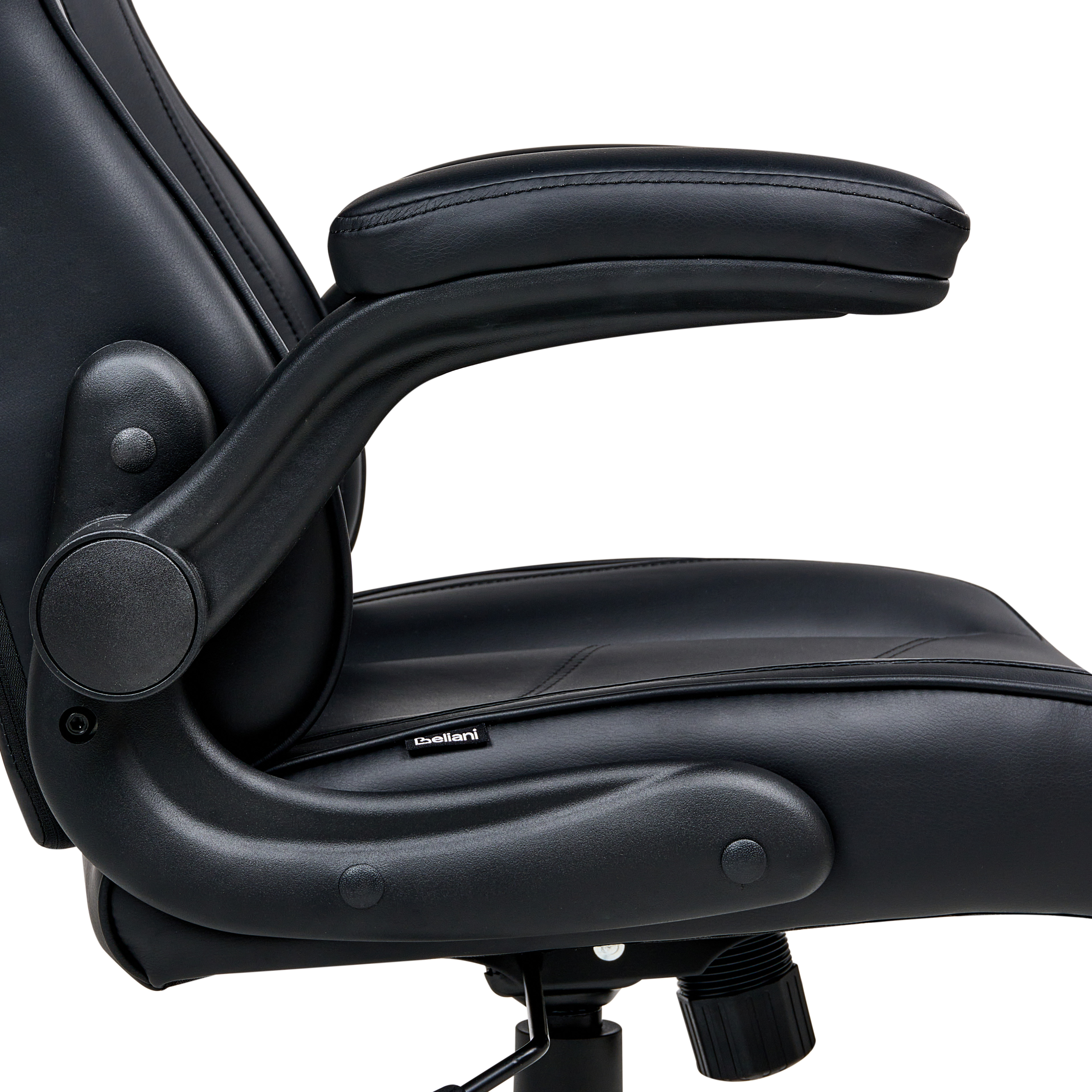 Scaun ergonomic TRIUMPHER Piele ecologică Negru [7]