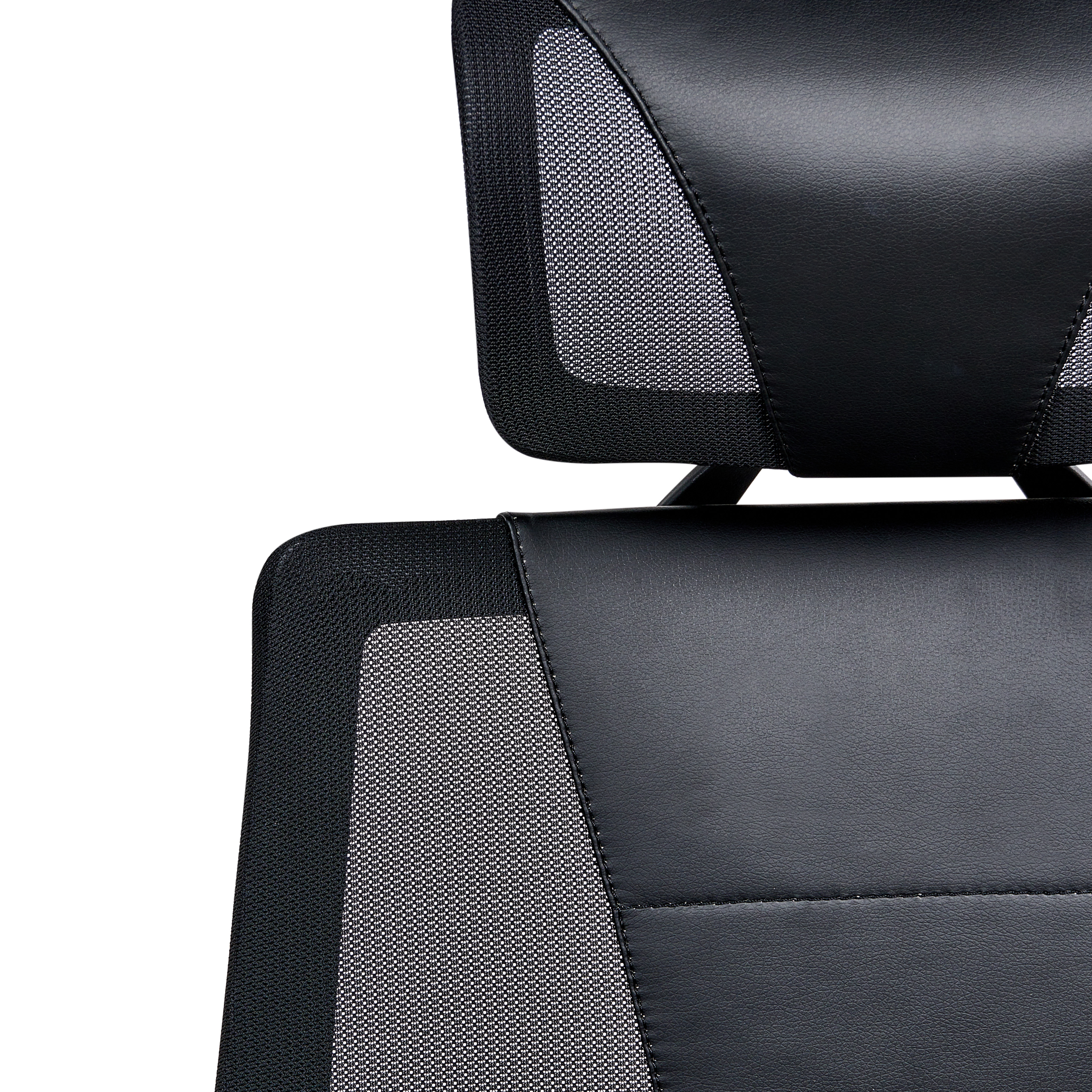 Scaun ergonomic CREATOR Piele ecologică Negru [6]