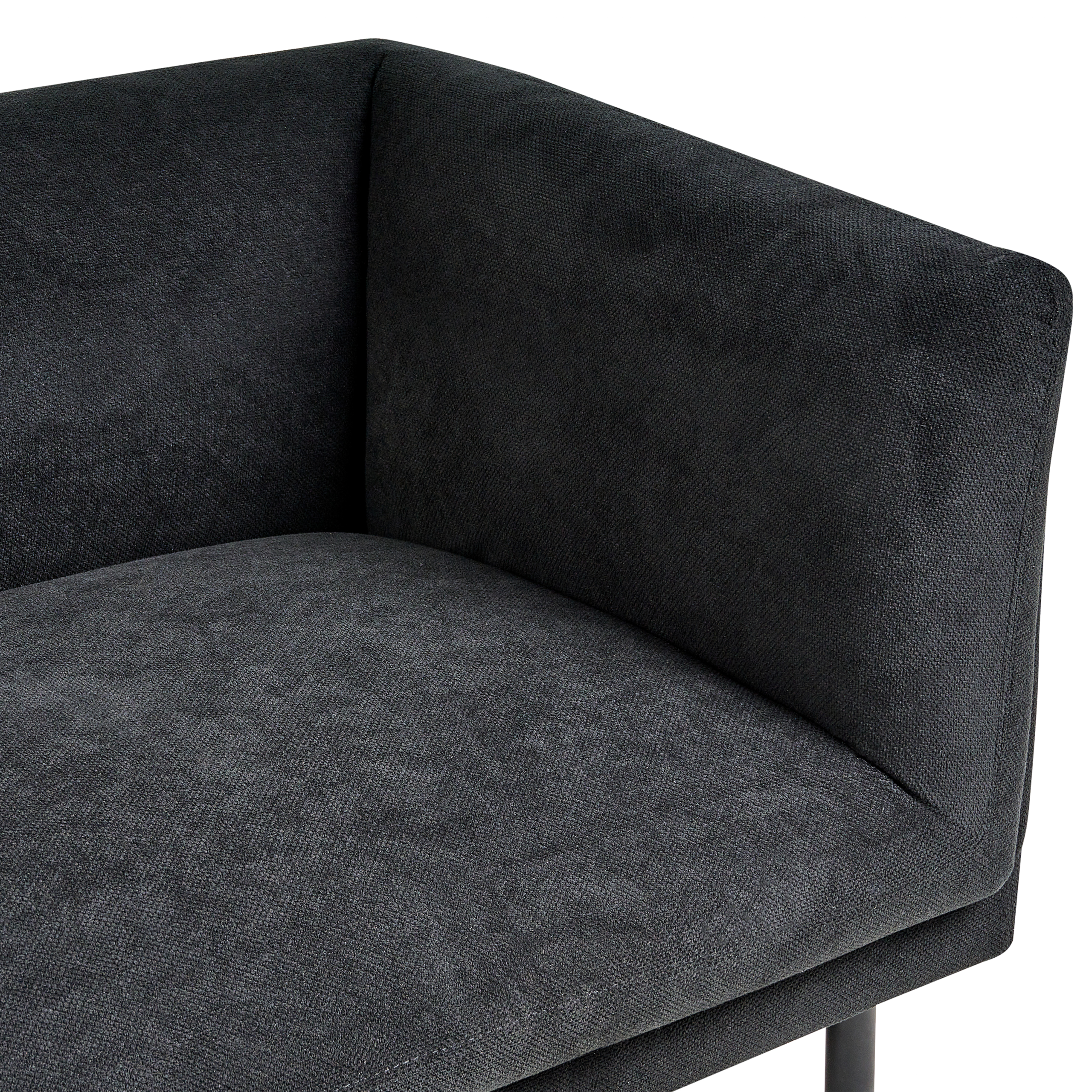 Canapea cu 3 locuri VORGOD  Negru [7]