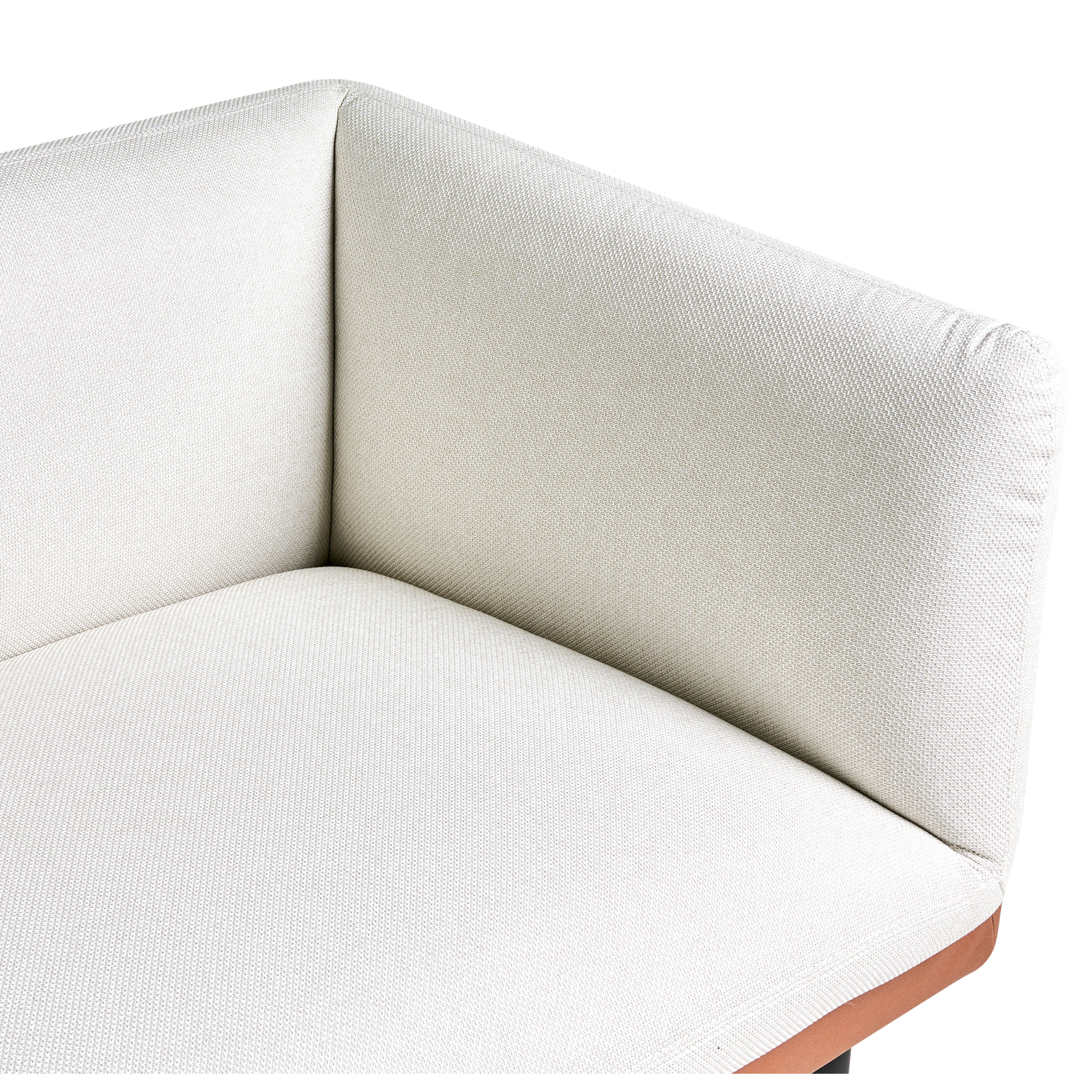 Canapea cu 3 locuri VORGOD  Alb-murdar [7]