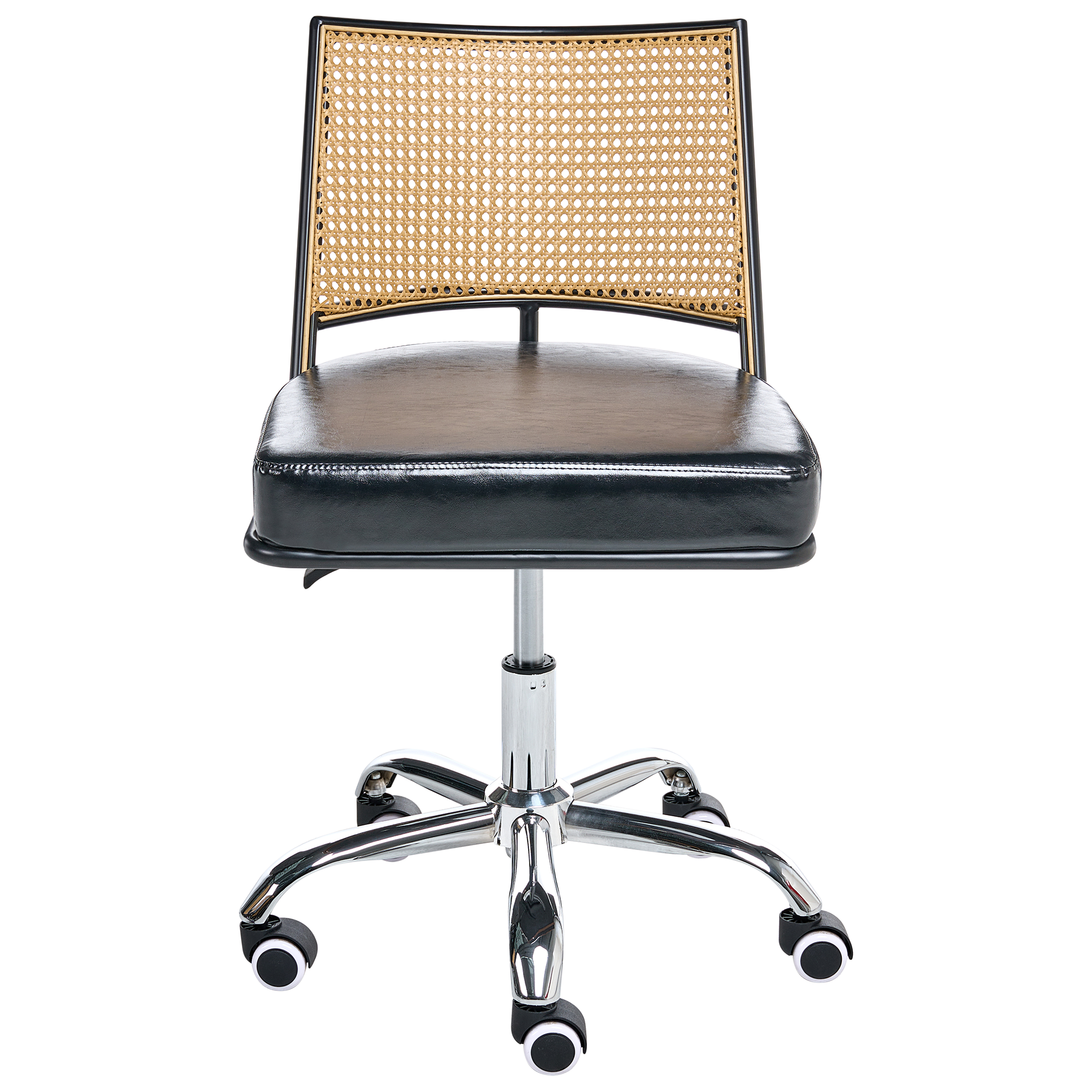 Scaun de birou NOME Piele ecologică Negru [4]