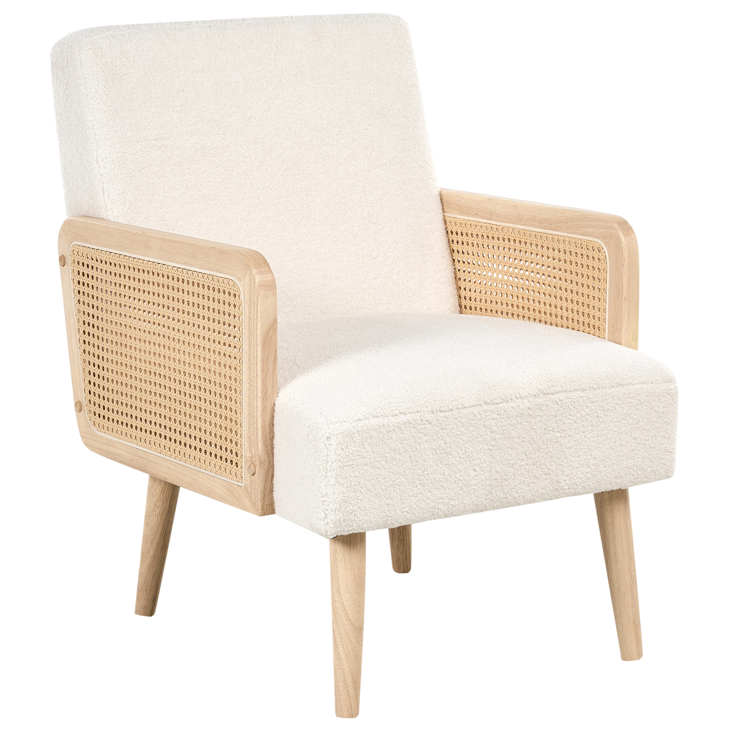 HOJBY Boucle armchair Off-white [4]