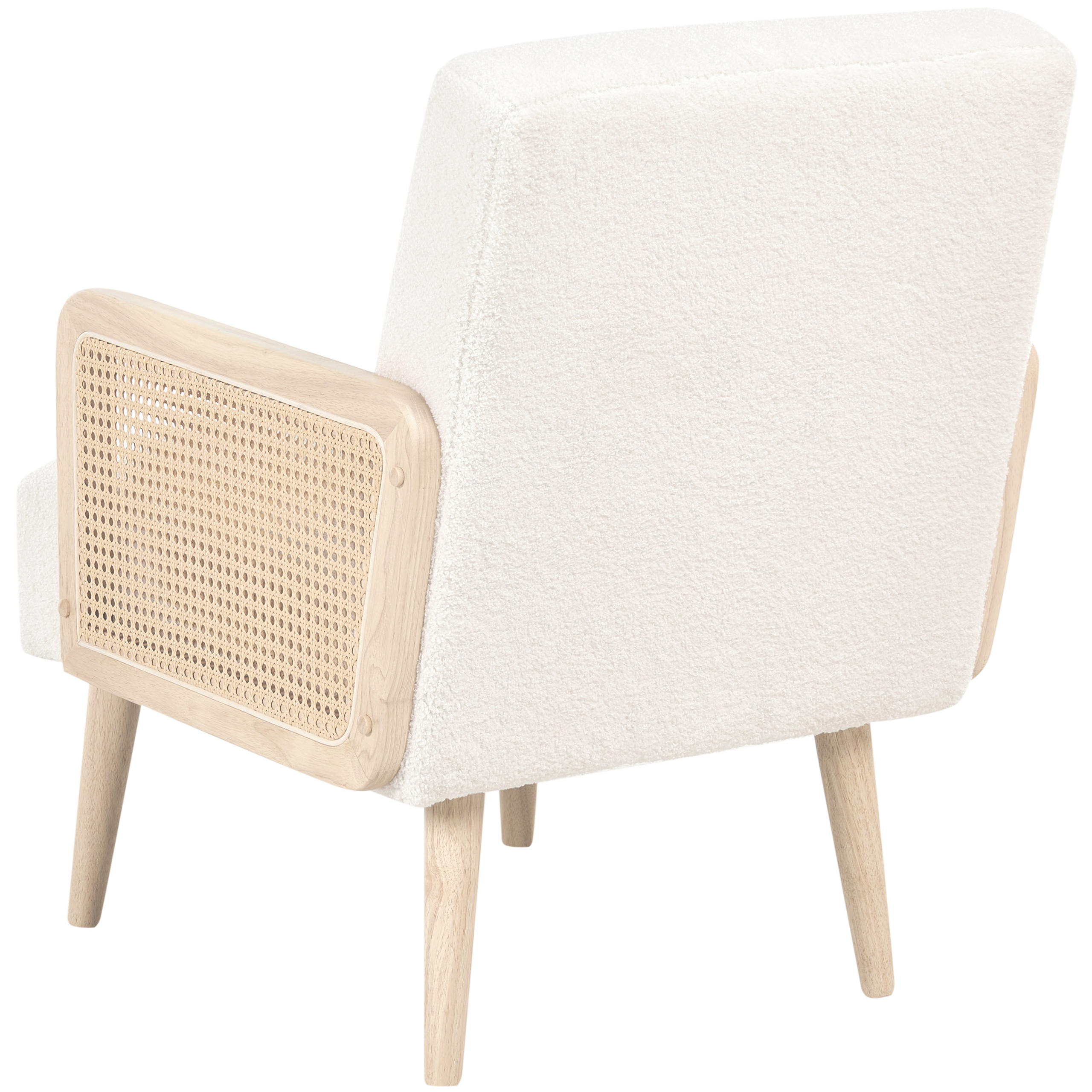 HOJBY Boucle armchair Off-white [7]