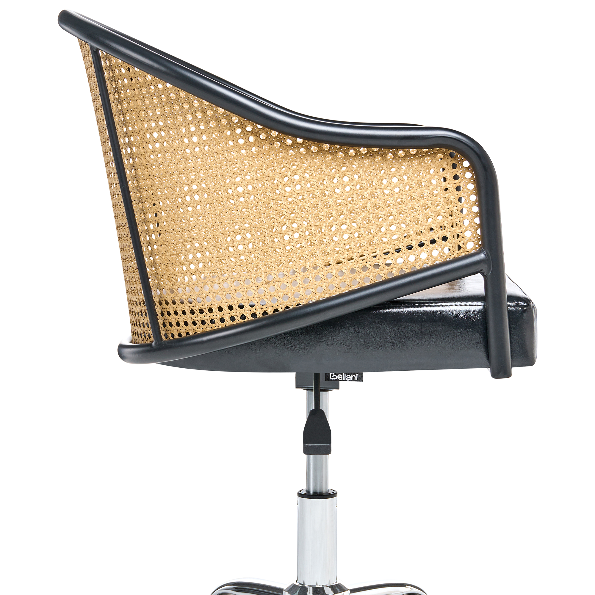 Office Chair REDDING Faux Leather Black [5]