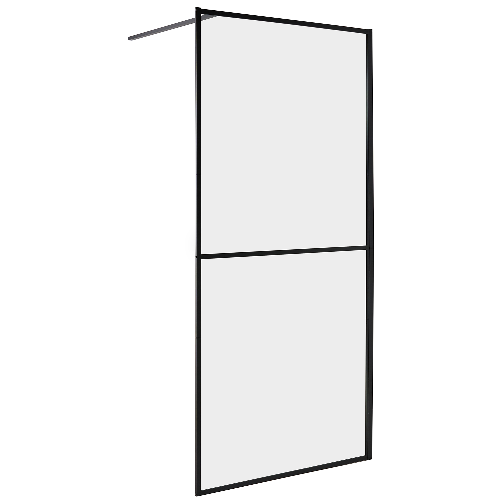 Paravan cabină de duș ACULEO 90 x 195 cm Negru [2]