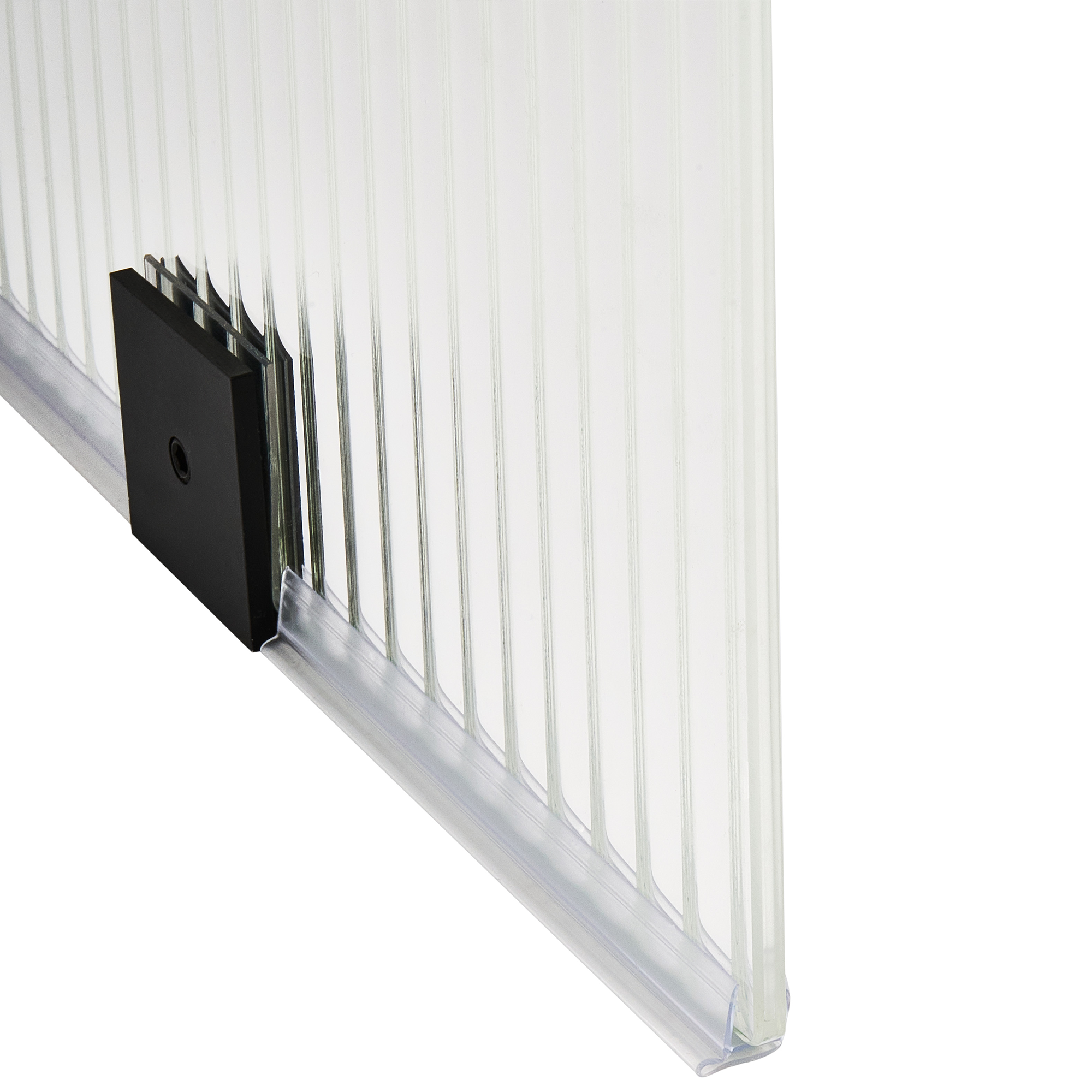 Shower screen MAHUIDA 90 x 195 cm Transparent [6]