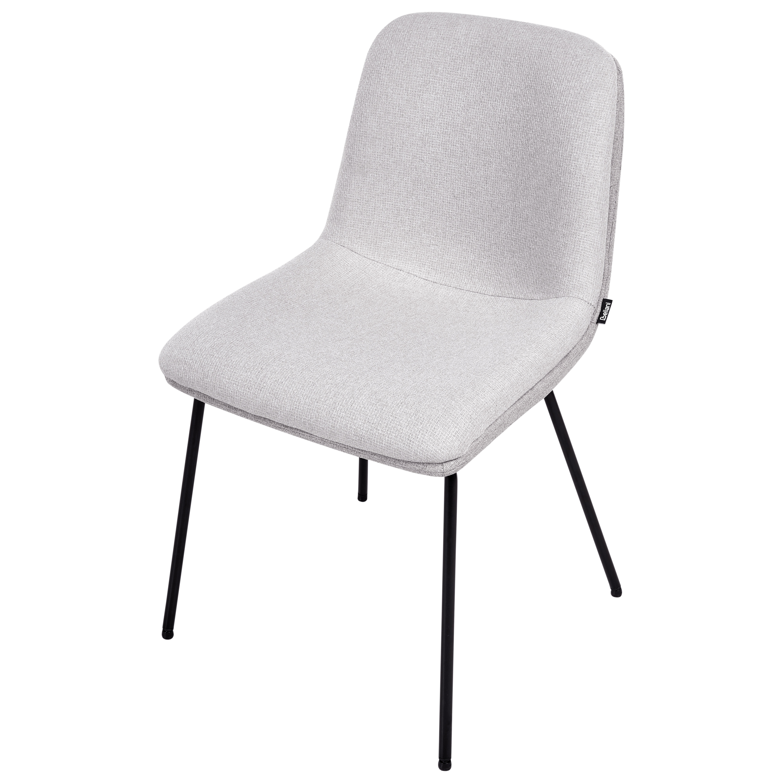 Set de 2 scaune dining LORIDA  Gri deschis [7]