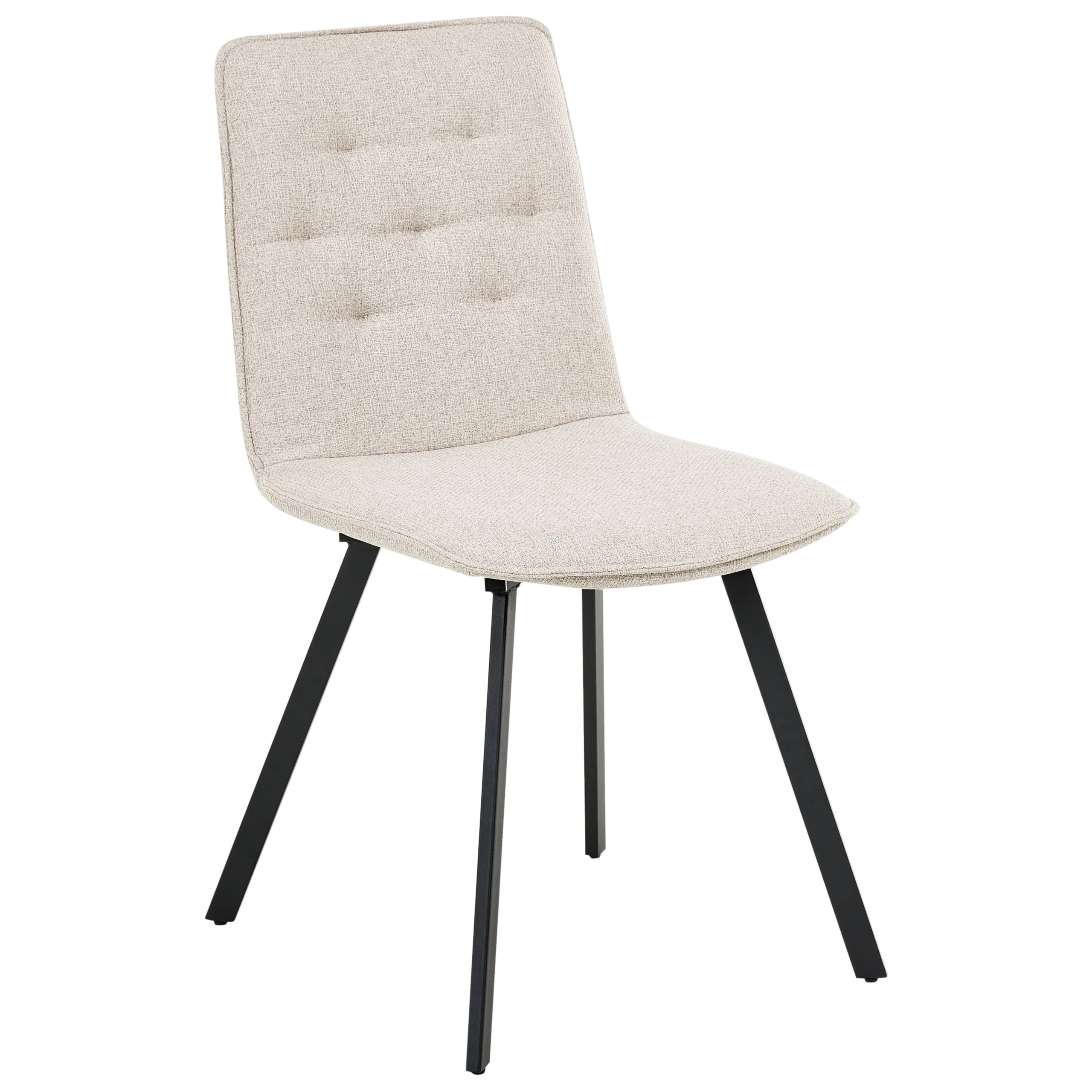 Set de 2 scaune dining CARVER  Bej [4]