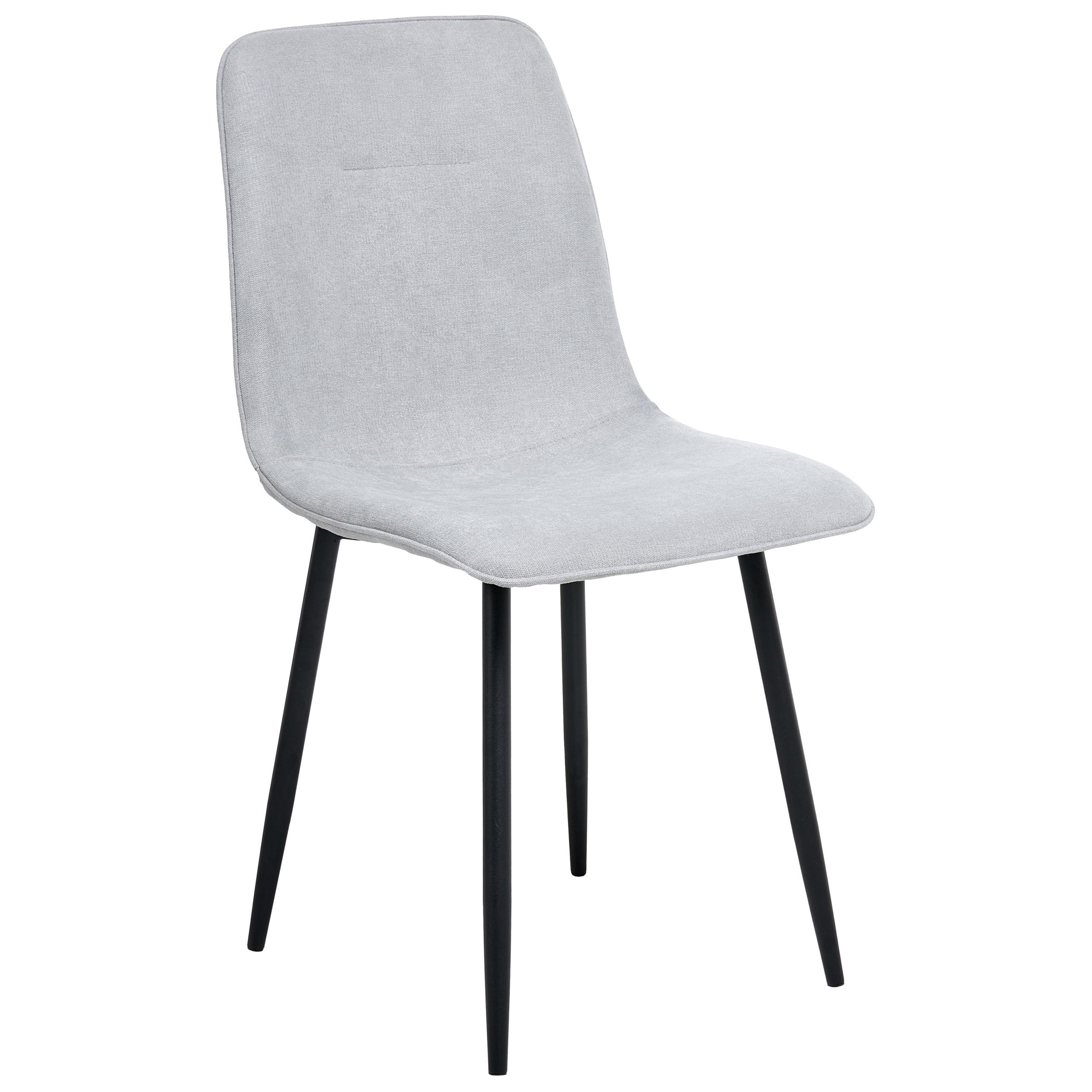 Set de 4 scaune dining TUSCOLA  Gri deschis [4]