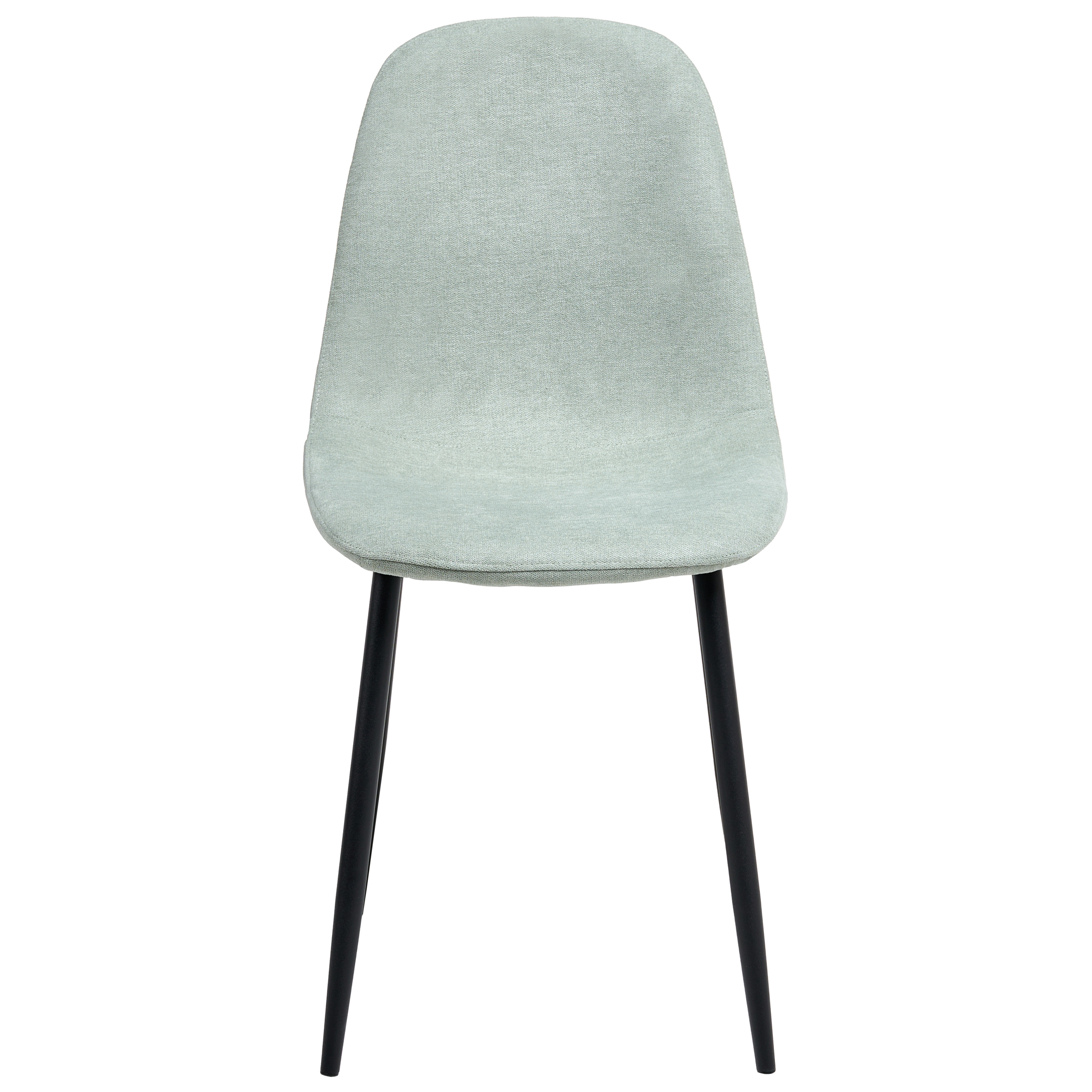 Set of 4 dining chairs CRANDALL Light green [5]