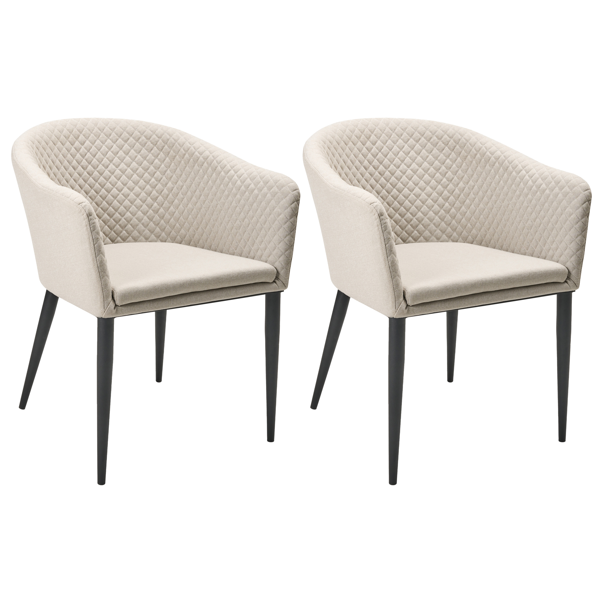 Set de 2 scaune de grădină TULUNI  Bej [2]