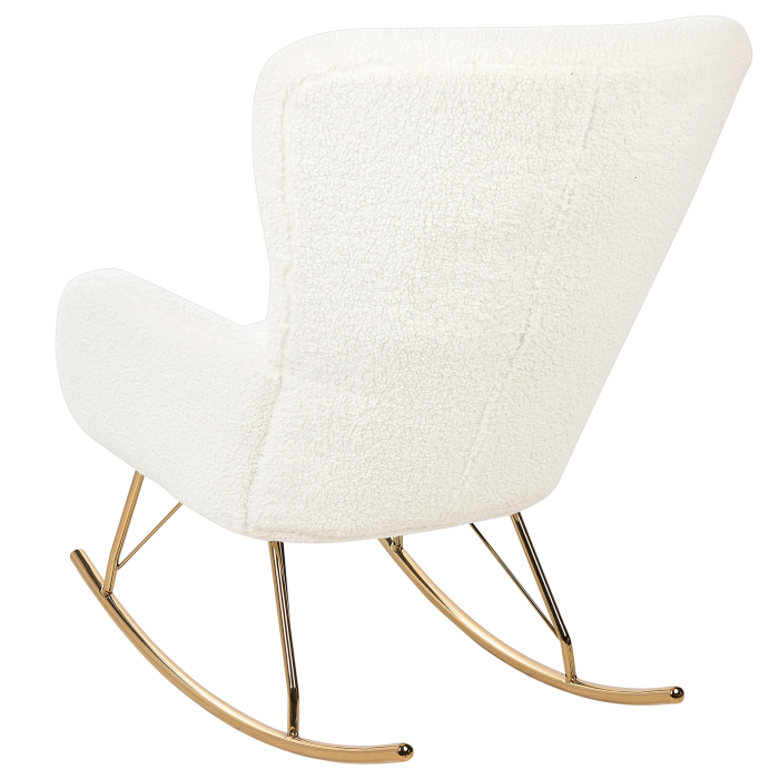 ANASET Swing Chair Boucle White [7]