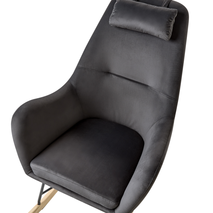 ARRIE Swing Velvet Dark Grey [6]