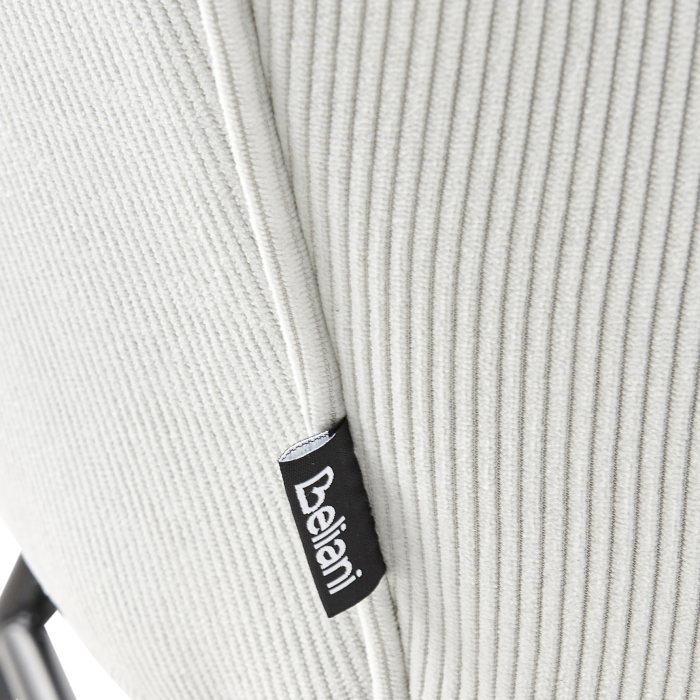 ARSET rocking chair Velvet Off-white [8]