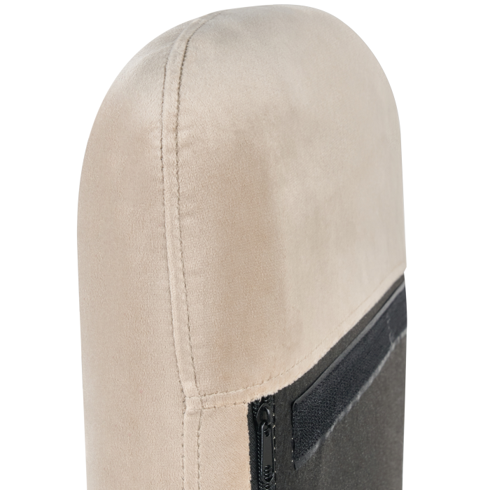 Swing chair ELLAN Beige Velvet [9]