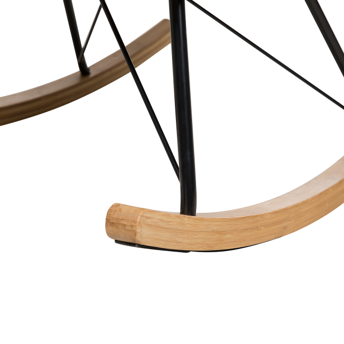 ELLAN Rocking Chair Velvet Dark Grey [9]