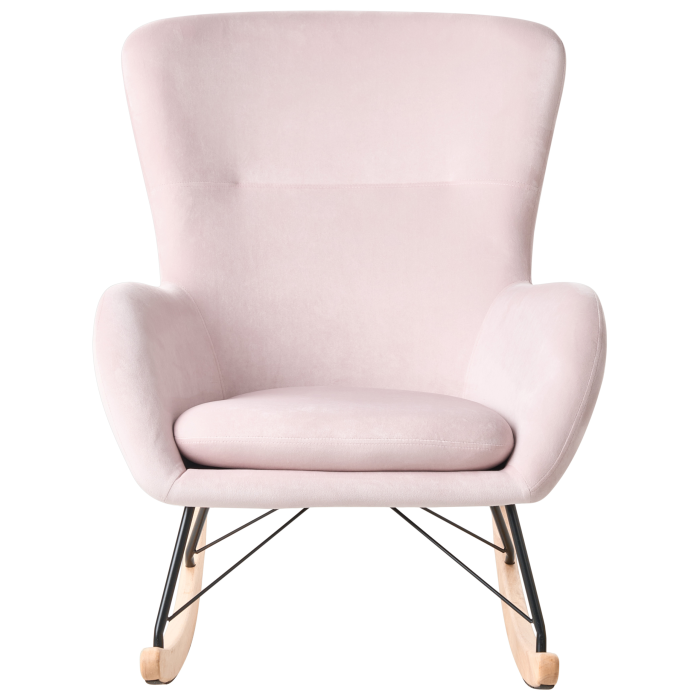 Balansoar ELLAN Catifea Roz [4]