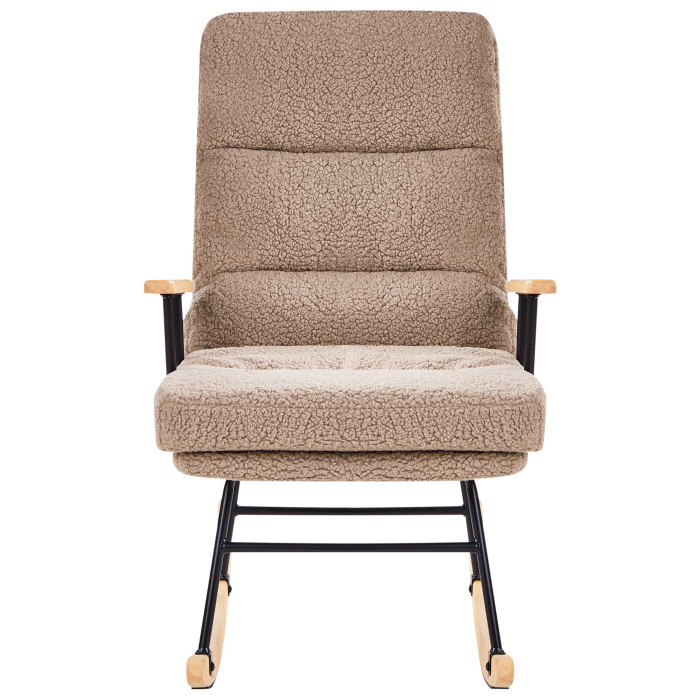 Balansoar ESKELIN Reclinabil Boucle Bej [4]